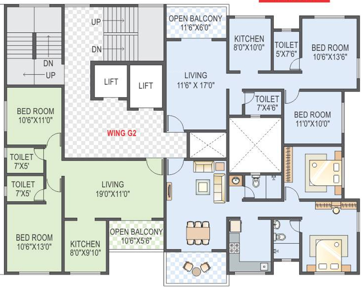 Mont Vert Grande Bldg Type G Plot 2 in Pashan, Pune Price, Location