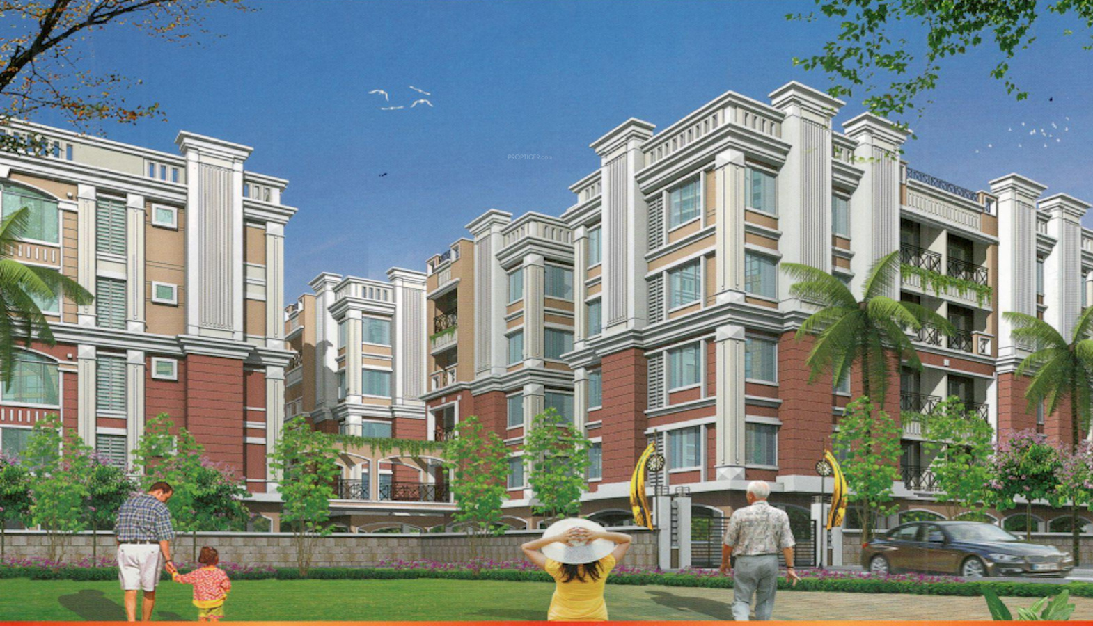 1263 sq ft 3 BHK 3T Apartment for Sale in Concrete India Pronami Haltu