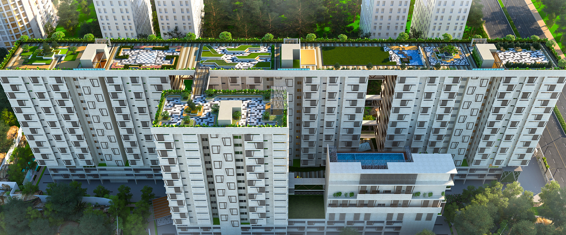 Master Plan DSR SSC Builders And Developers GVK Skycity Somajiguda