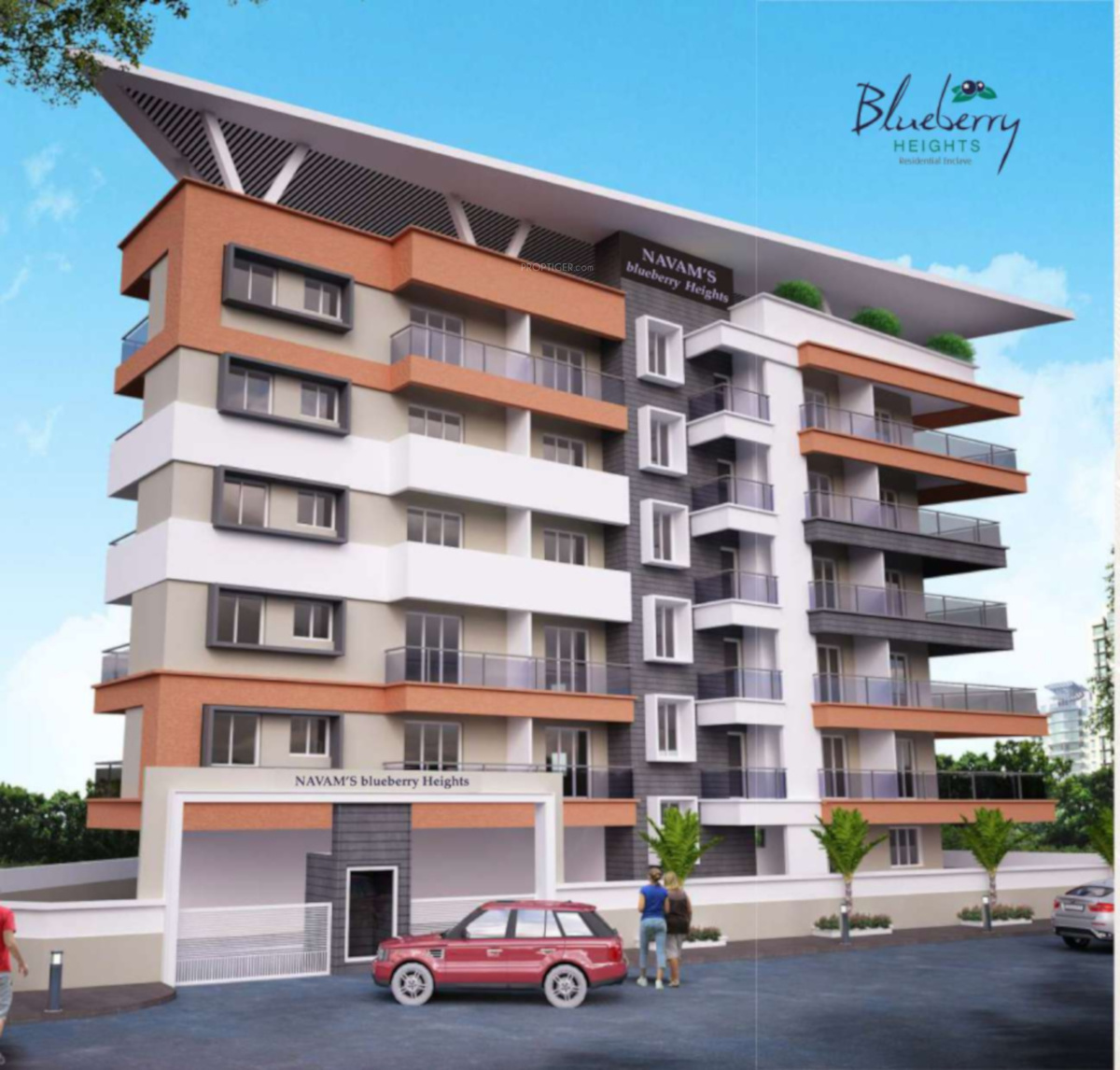 1359 sq ft 3 BHK 3T Apartment for Sale in Navam Builders Blueberry