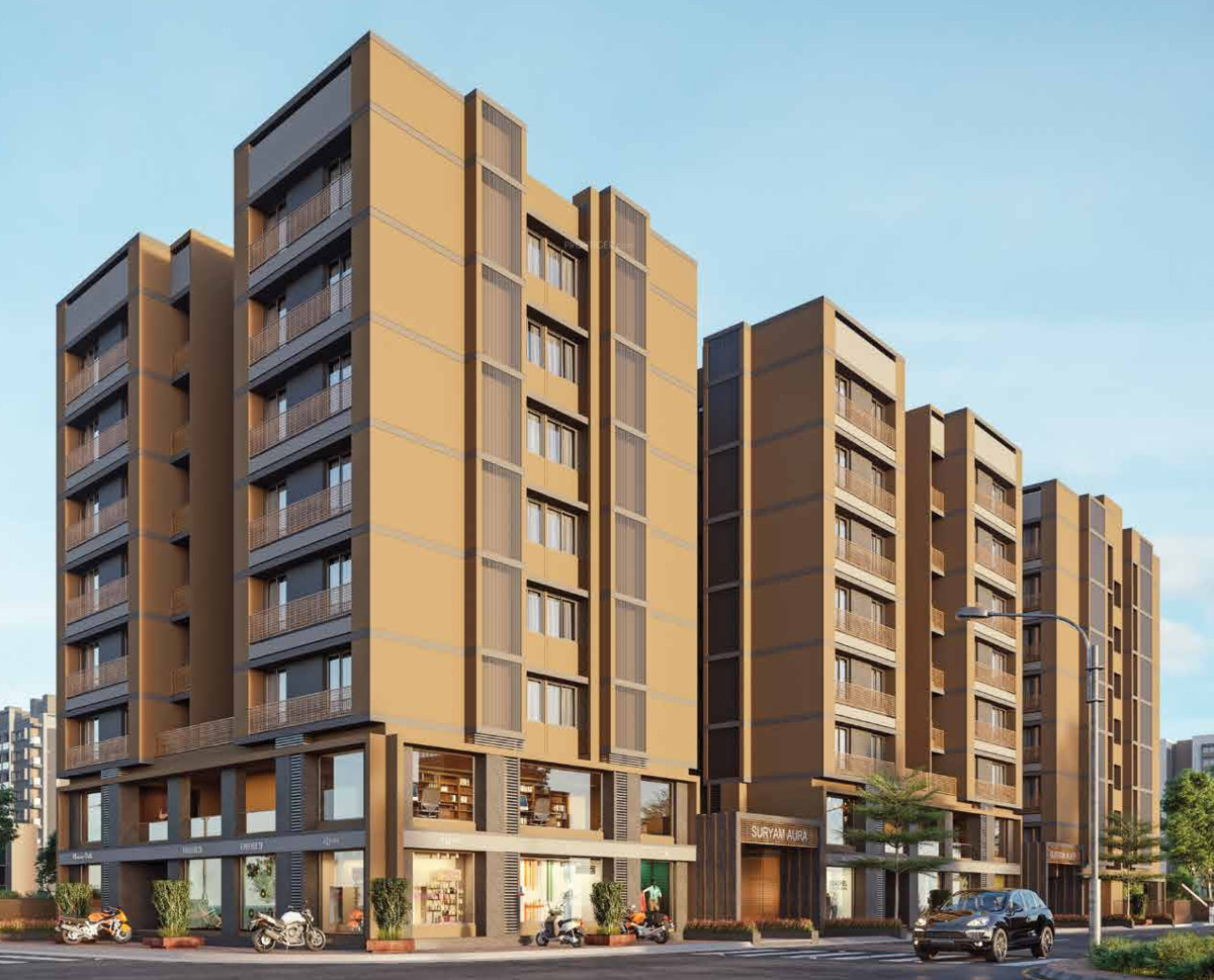 581 sq ft 2 BHK 2T Apartment for Sale in Suryam Group Aura Nikol Ahmedabad