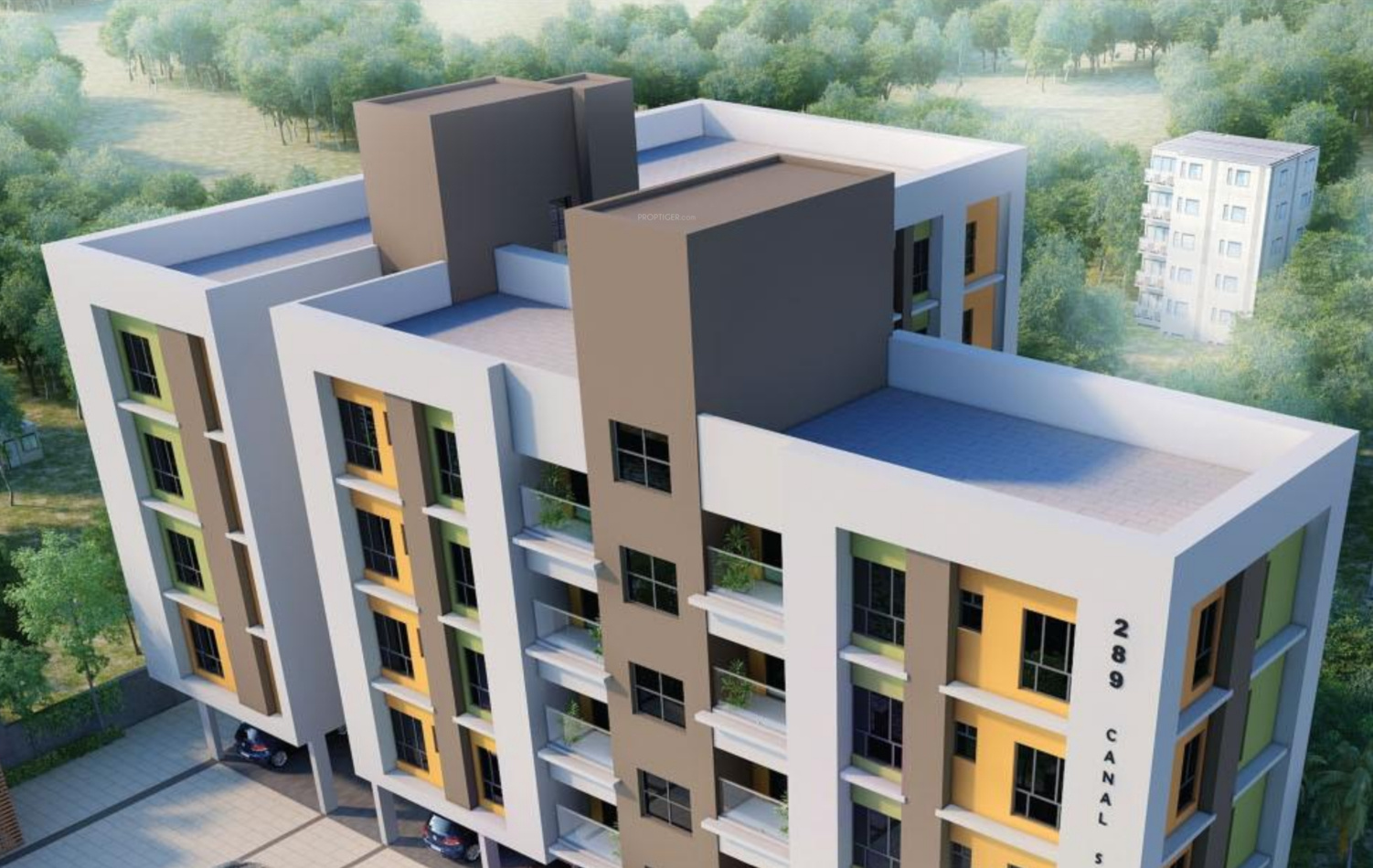 1199 sq ft 3 BHK 3T Apartment for Sale in Gurukul Homes Lakeview Tangra