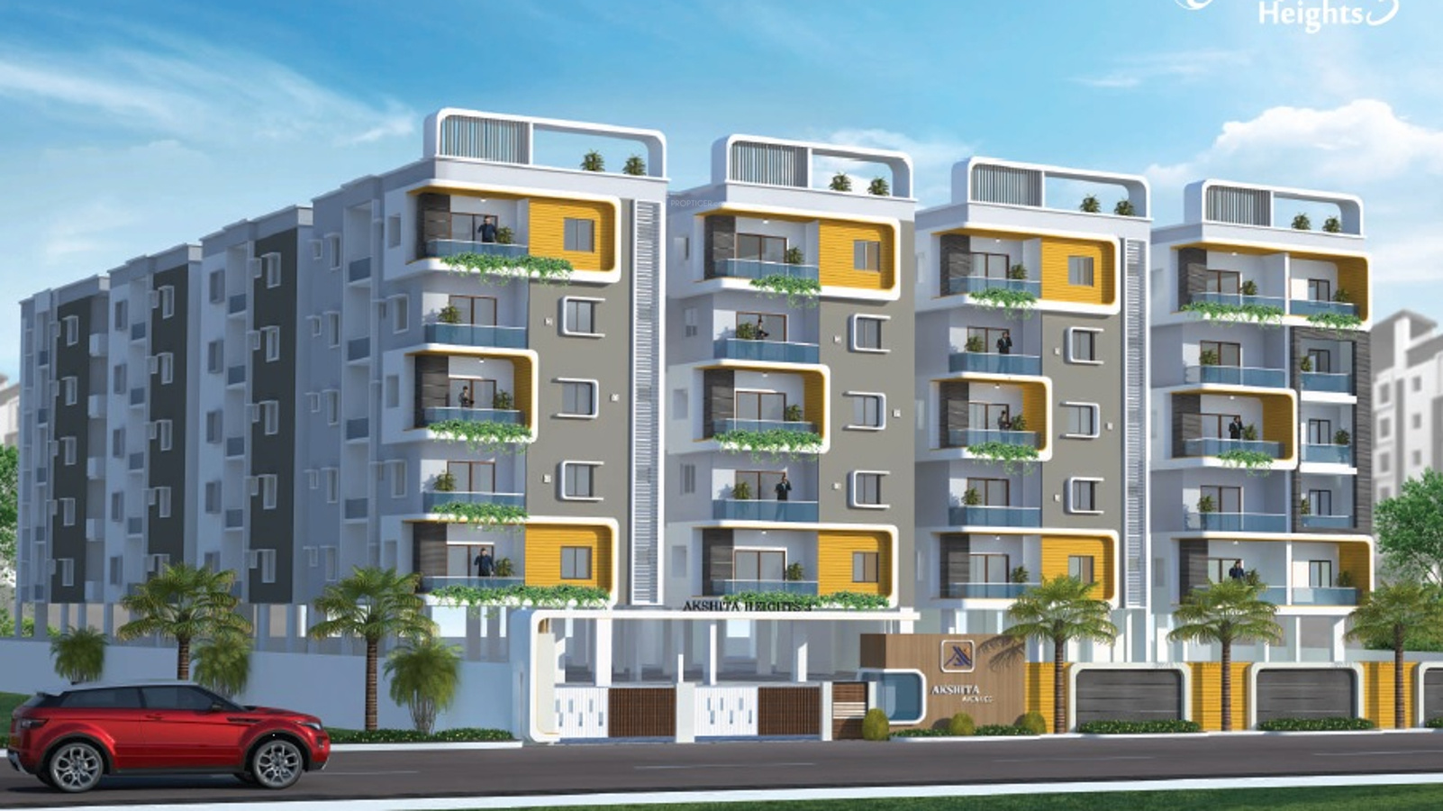 1530 sq ft 3 BHK 3T Apartment for Sale in Akshita Arcades Heights Three