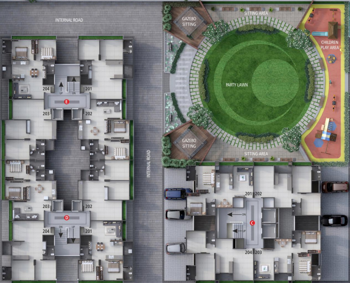 Soham Elegance C D E in Palanpur, Surat Price, Location Map, Floor