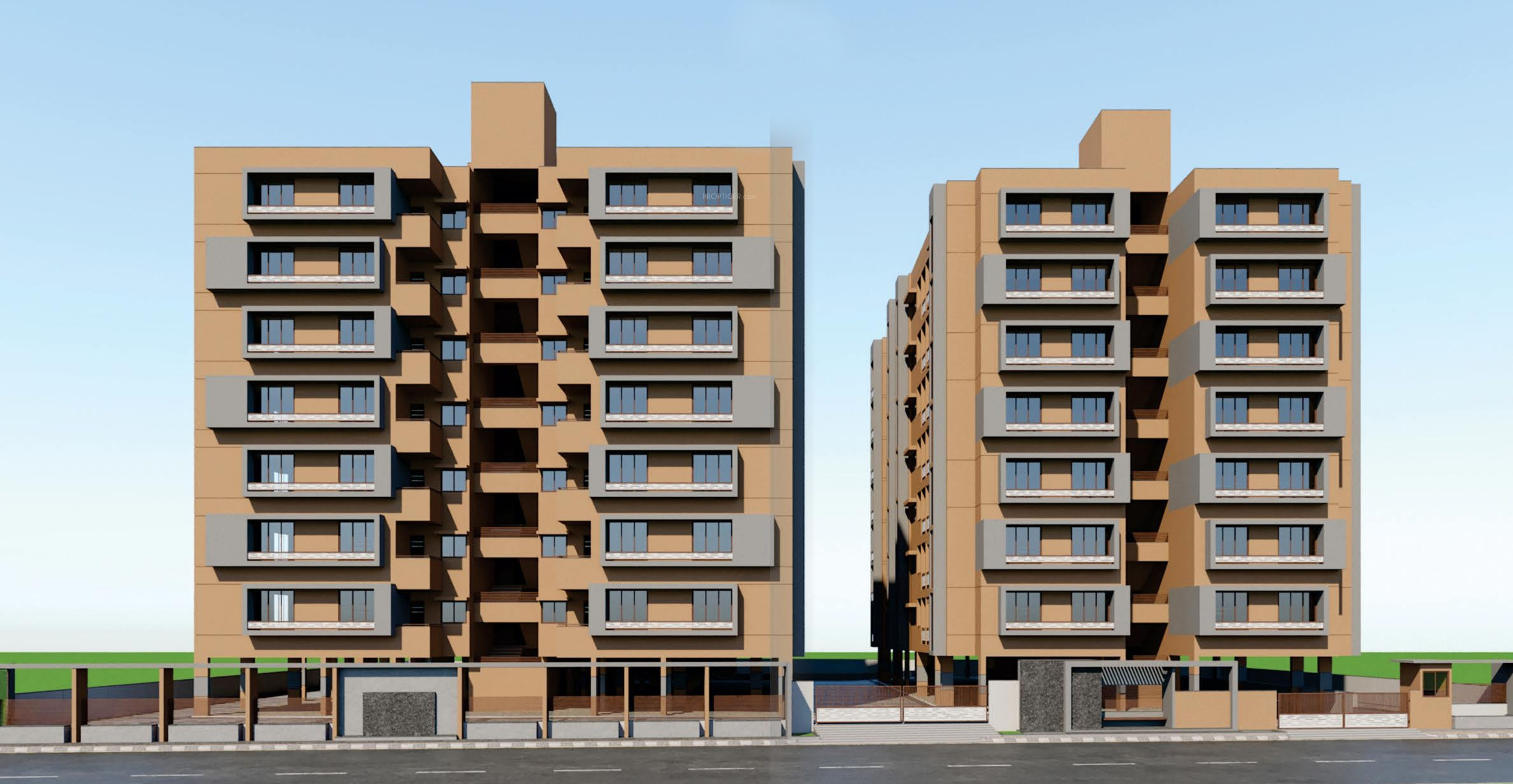 Main Elevation Image 2 of Pearl Enterprise Heights, Unit available at