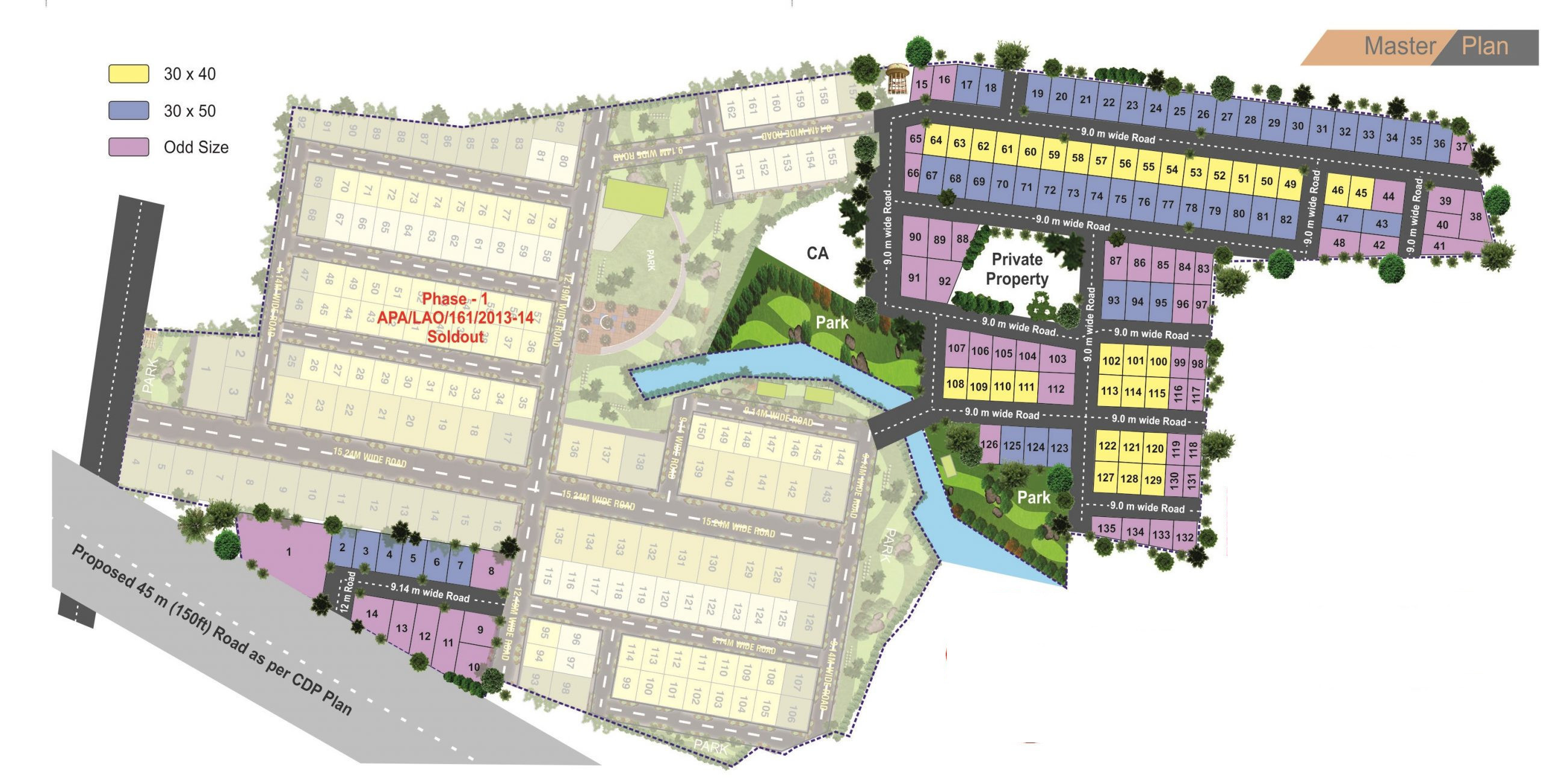 16146 sq ft Plot for Sale in Best Properties Green Valley Phase 2