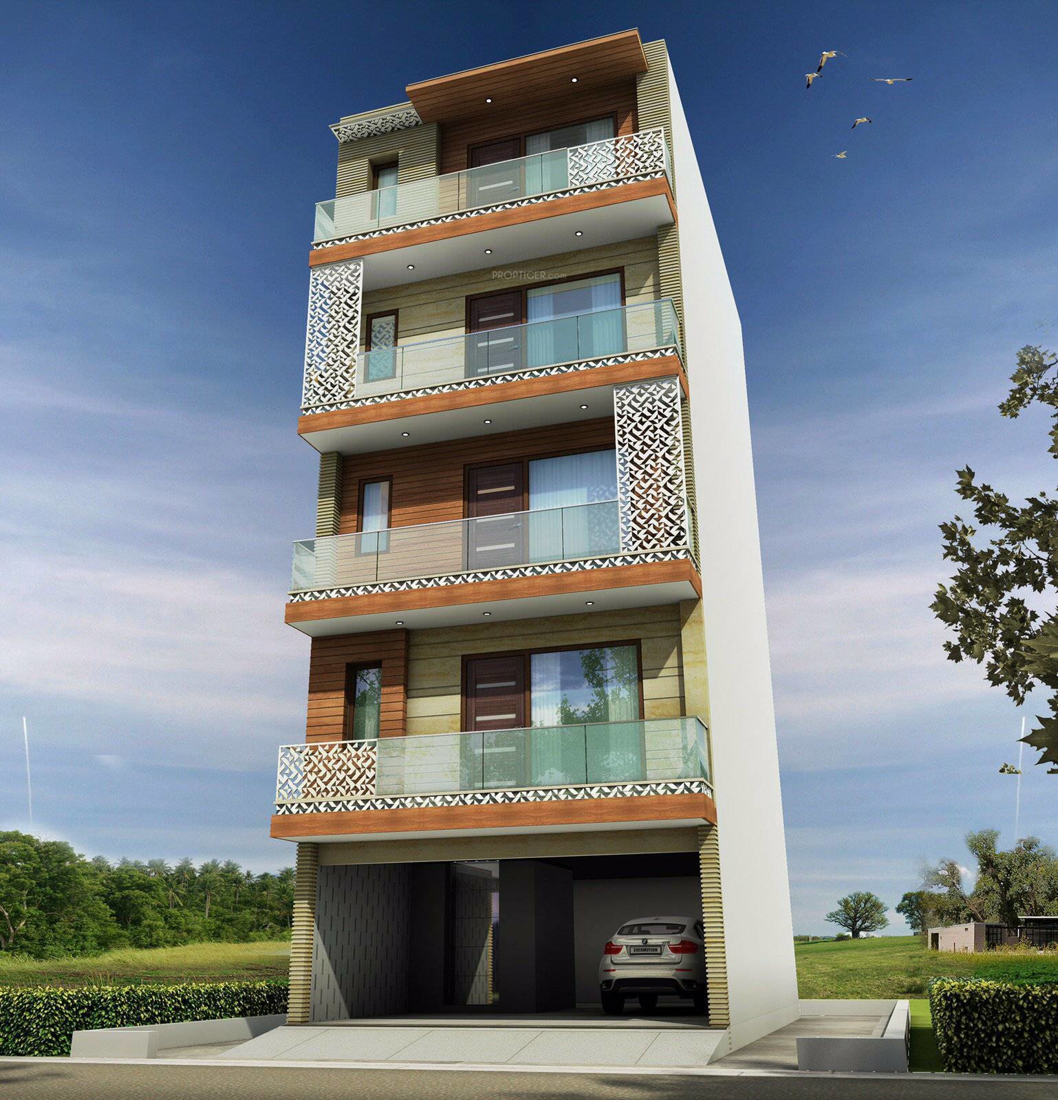 1100 sq ft 4 BHK 4T Apartment for Sale in Gulati Associates Project In Sector 22 Rohini Sector