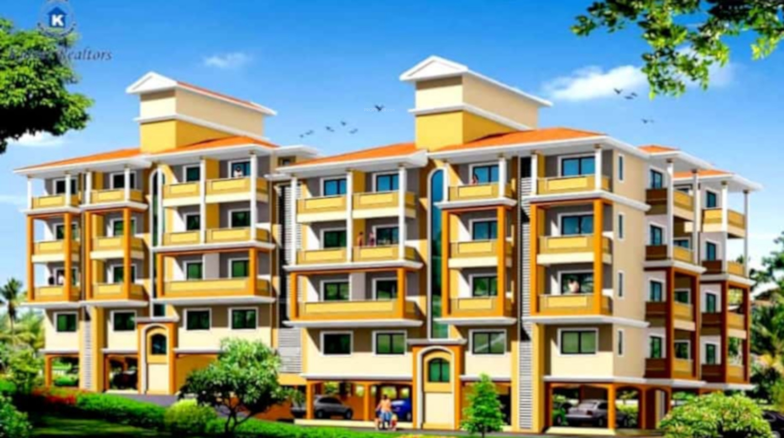 744 sq ft 2 BHK 2T Apartment for Sale in Kuteer Realtors Kunj Mapusa Goa