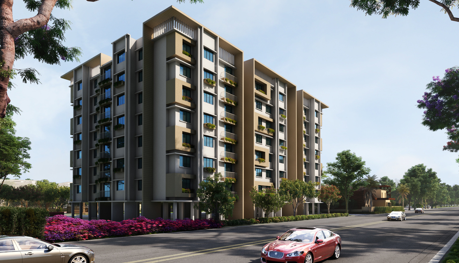 452 sq ft 2 BHK 2T Apartment for Sale in Agami Realty Infinity Park