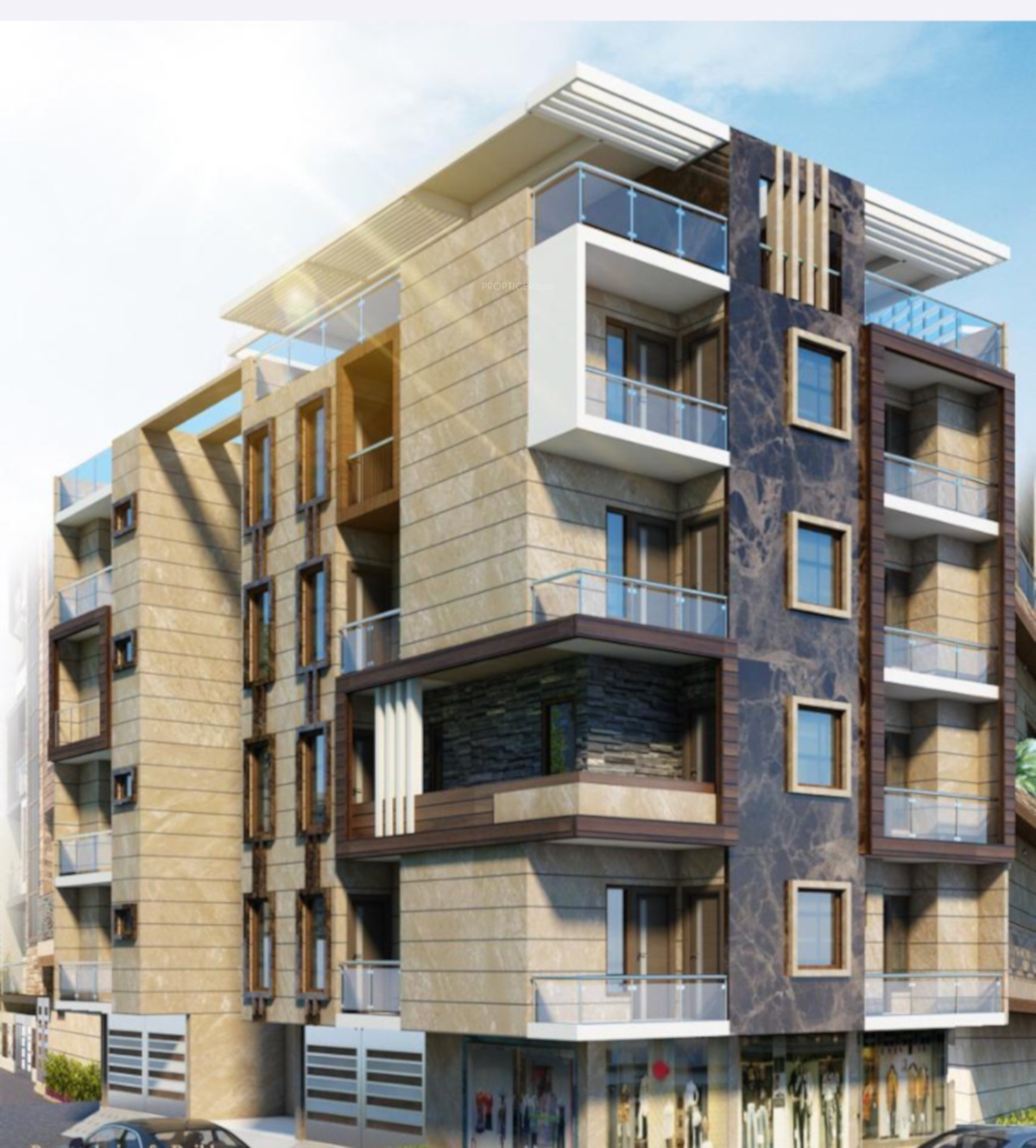 700 sq ft 2 BHK 2T Apartment for Sale in Guru Ji Builders And Developers Guru Ji Affordable And