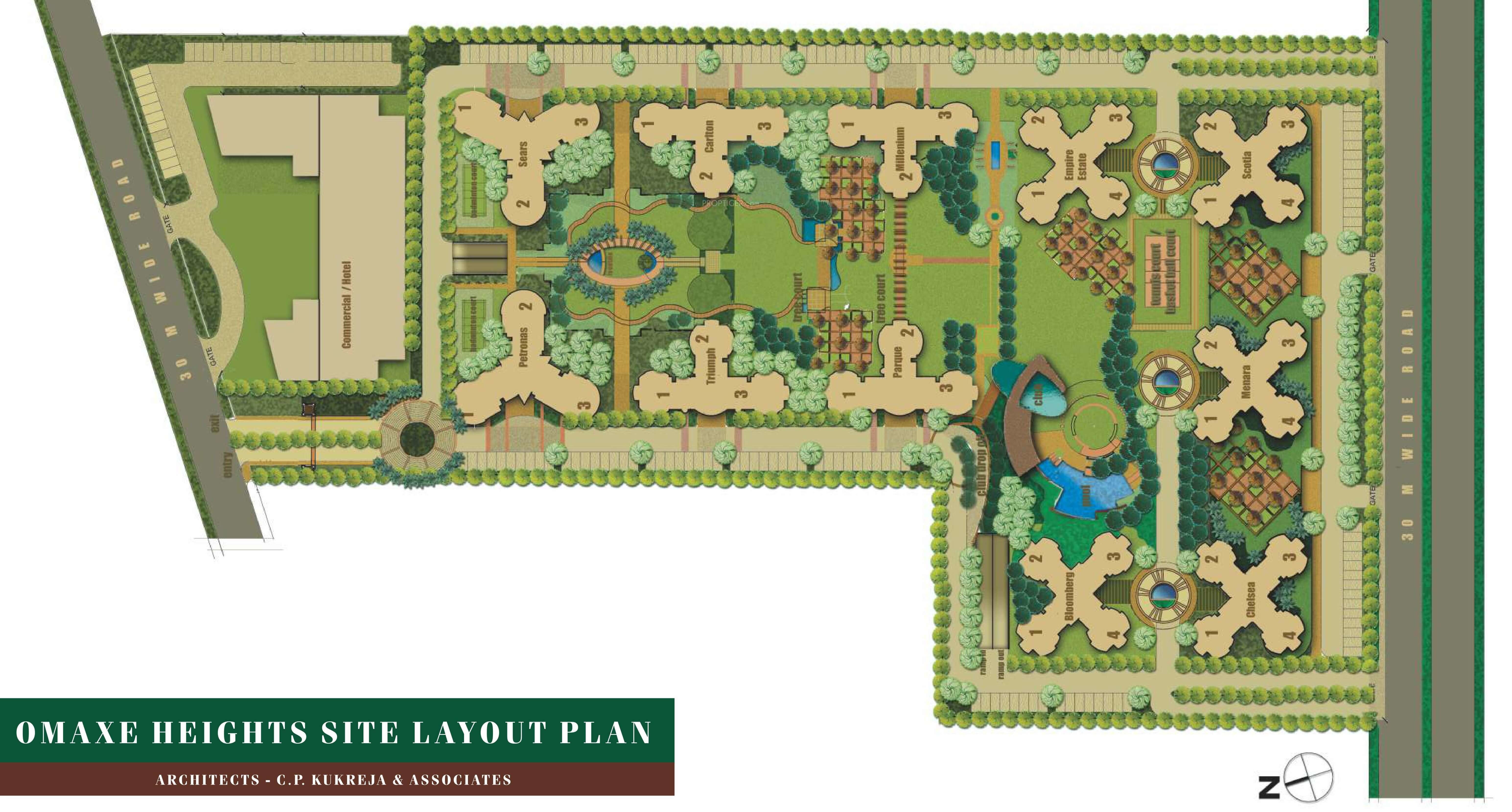 Omaxe Heights in Gomti Nagar, Lucknow Price, Location Map, Floor Plan