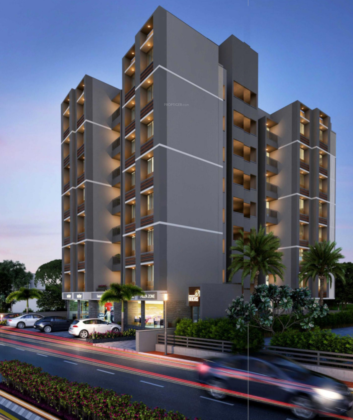 766 sq ft 3 BHK 3T Apartment for Sale in Patel Infra Pelican Heights
