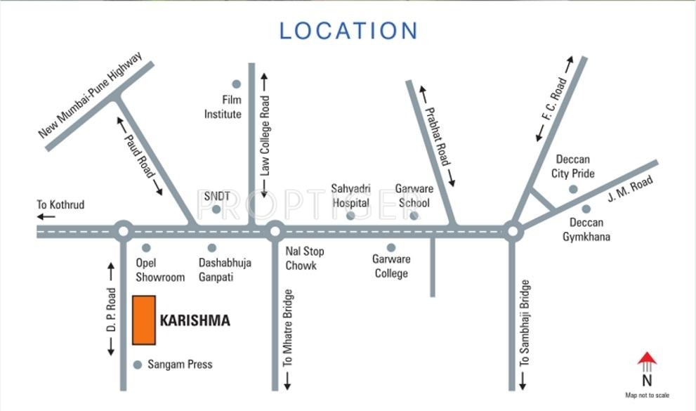 Kumar Karishma in Kothrud, Pune Price, Location Map, Floor Plan