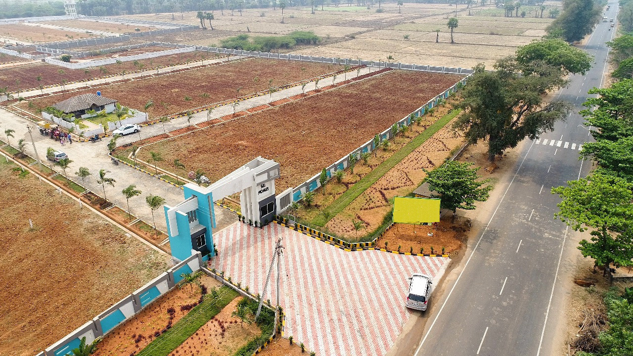 2571 sq ft Plot for Sale in Shreya Properties Vizianagaram Sri Homes