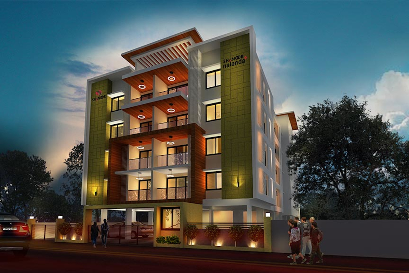 1064 sq ft 2 BHK 2T Apartment for Sale in Shanoor Projects and Realtors