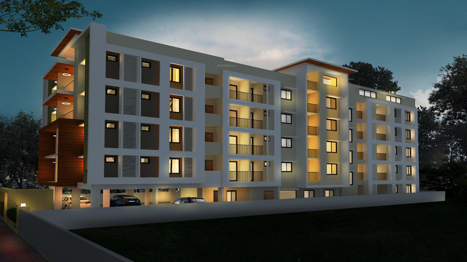 1064 sq ft 2 BHK 2T Apartment for Sale in Shanoor Projects and Realtors