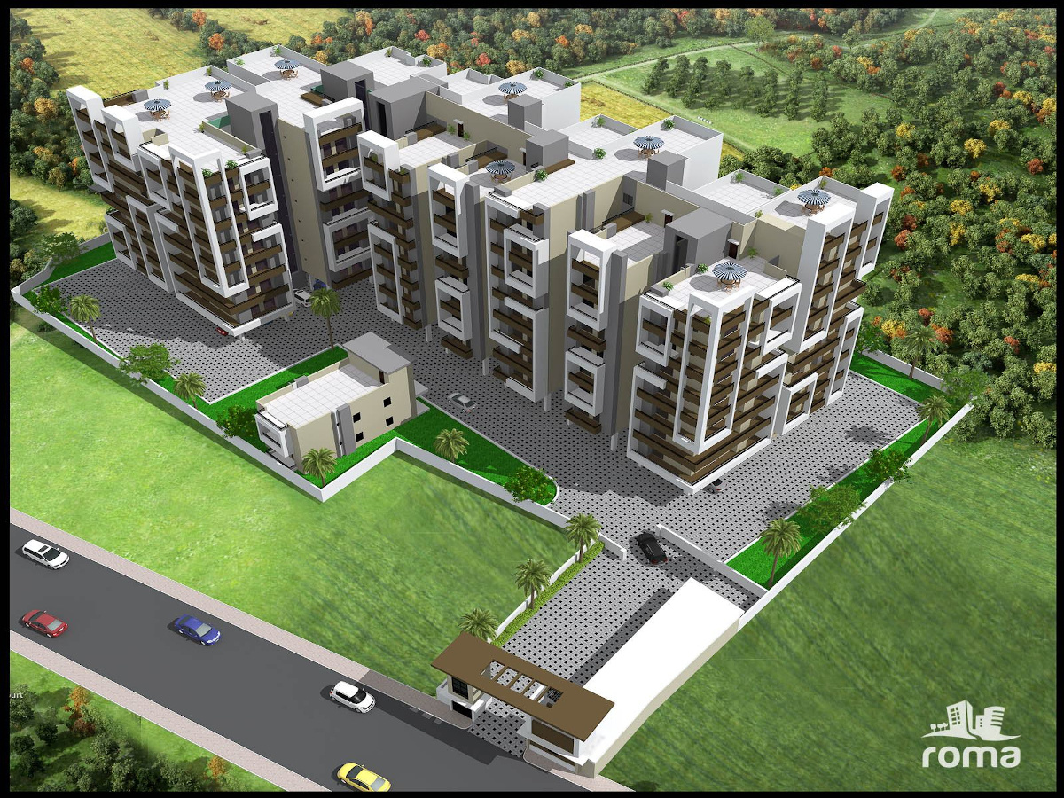645 sq ft 2 BHK 2T Apartment for Sale in Roma Builders Golf Link