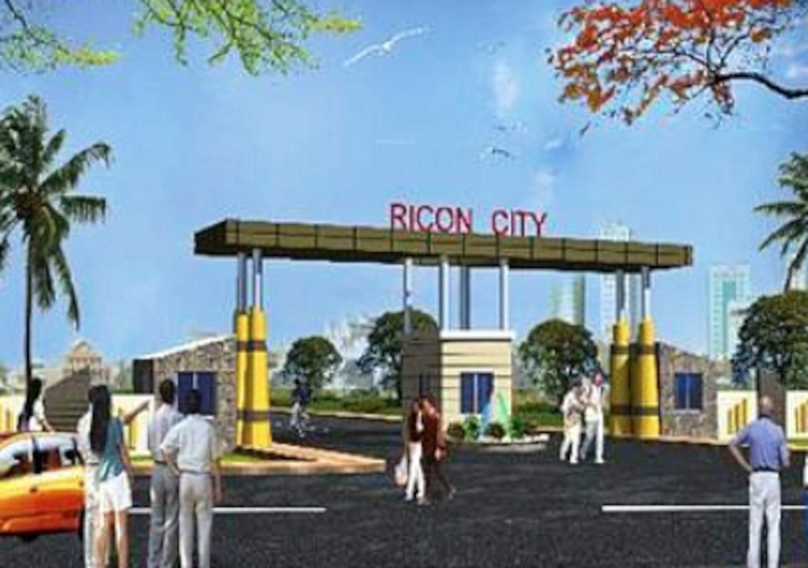 500 sq ft Plot for Sale in Ricon Impex City New Rani Bagh Indore