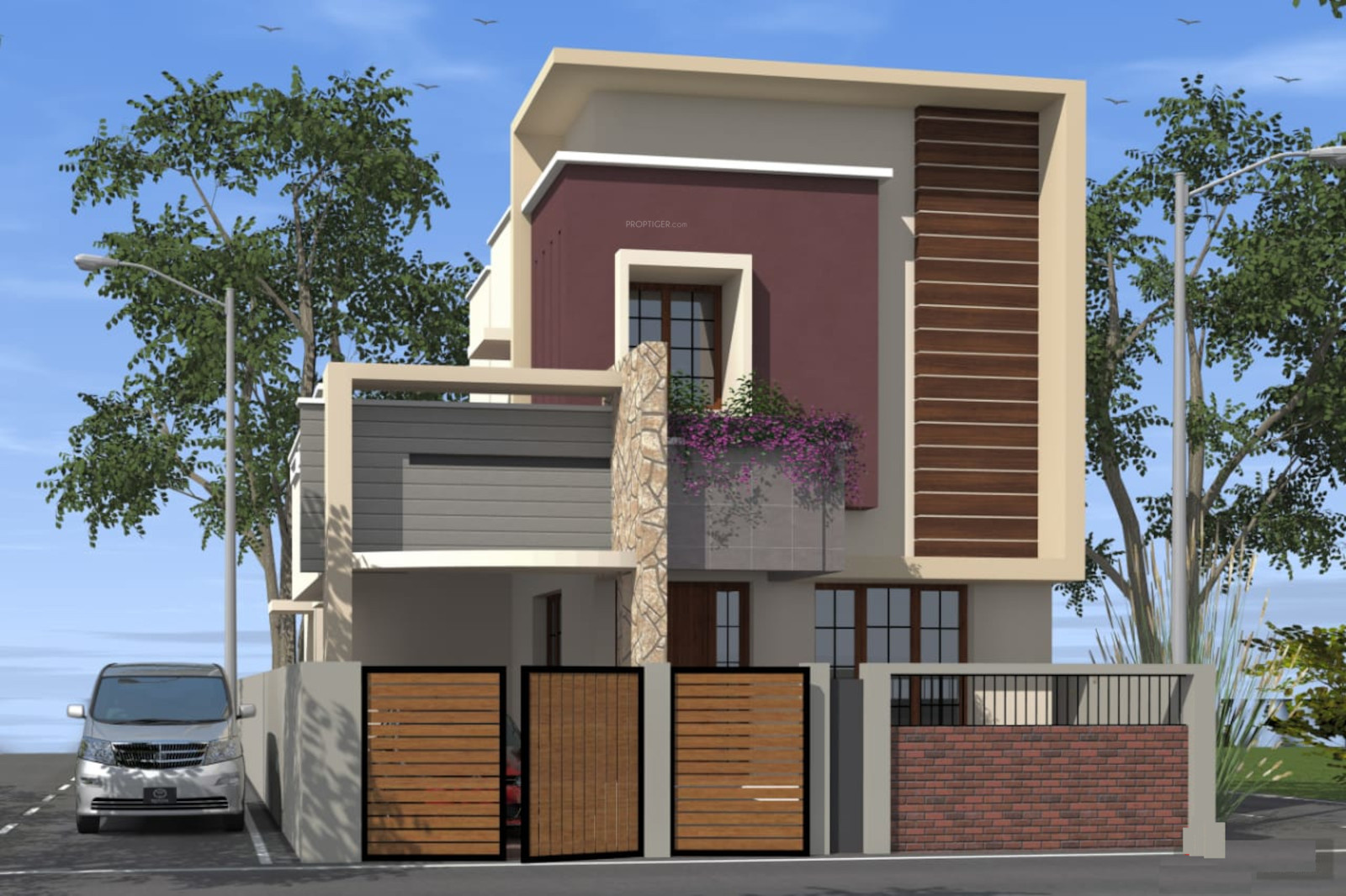 1170 sq ft 3 BHK 3T Villa for Sale in Build Arch RVS Nagar Thudiyalur