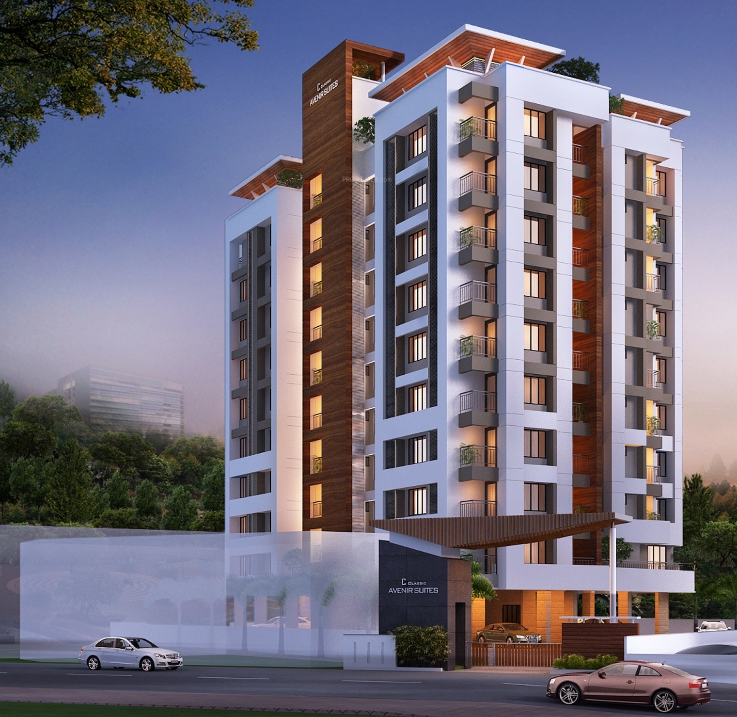 1557 sq ft 3 BHK 3T Apartment for Sale in Classic Homes Avenir Suites