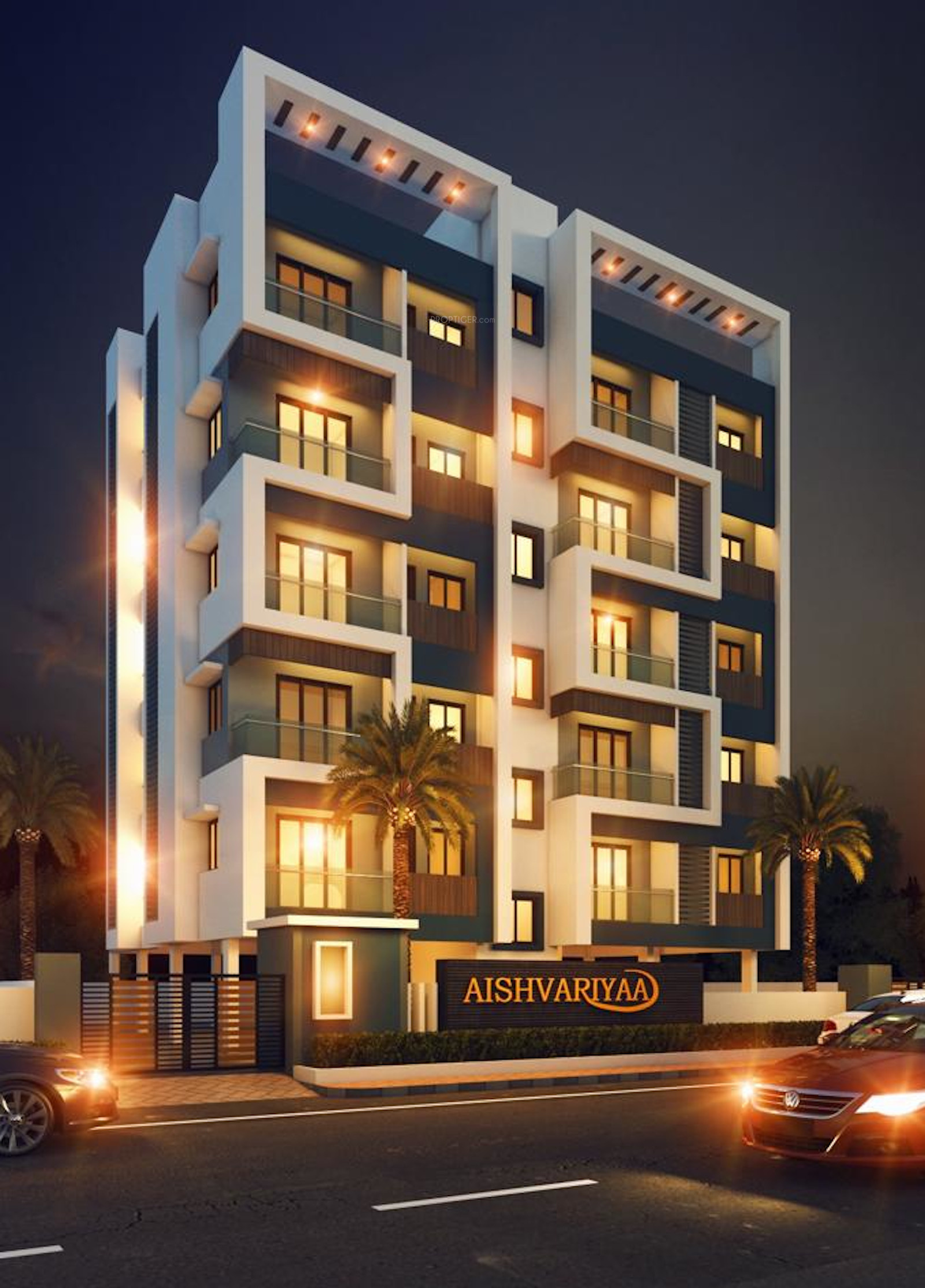 996 sq ft 2 BHK 2T Apartment for Sale in Aishvariyaa Construction Hi5