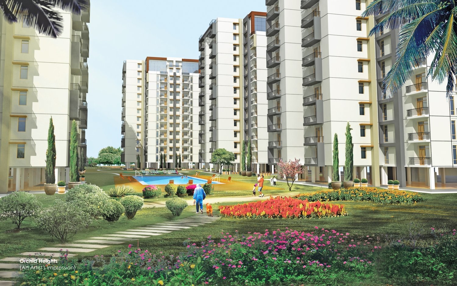 Omega Omega Green Park Villas in Uattardhona, Lucknow Price, Location