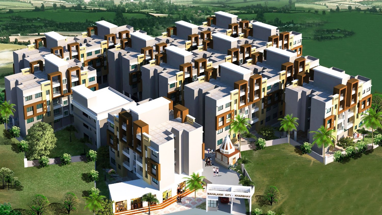 513 sq ft 1 BHK 1T Apartment for Sale in Tirupati Balaji Builcon