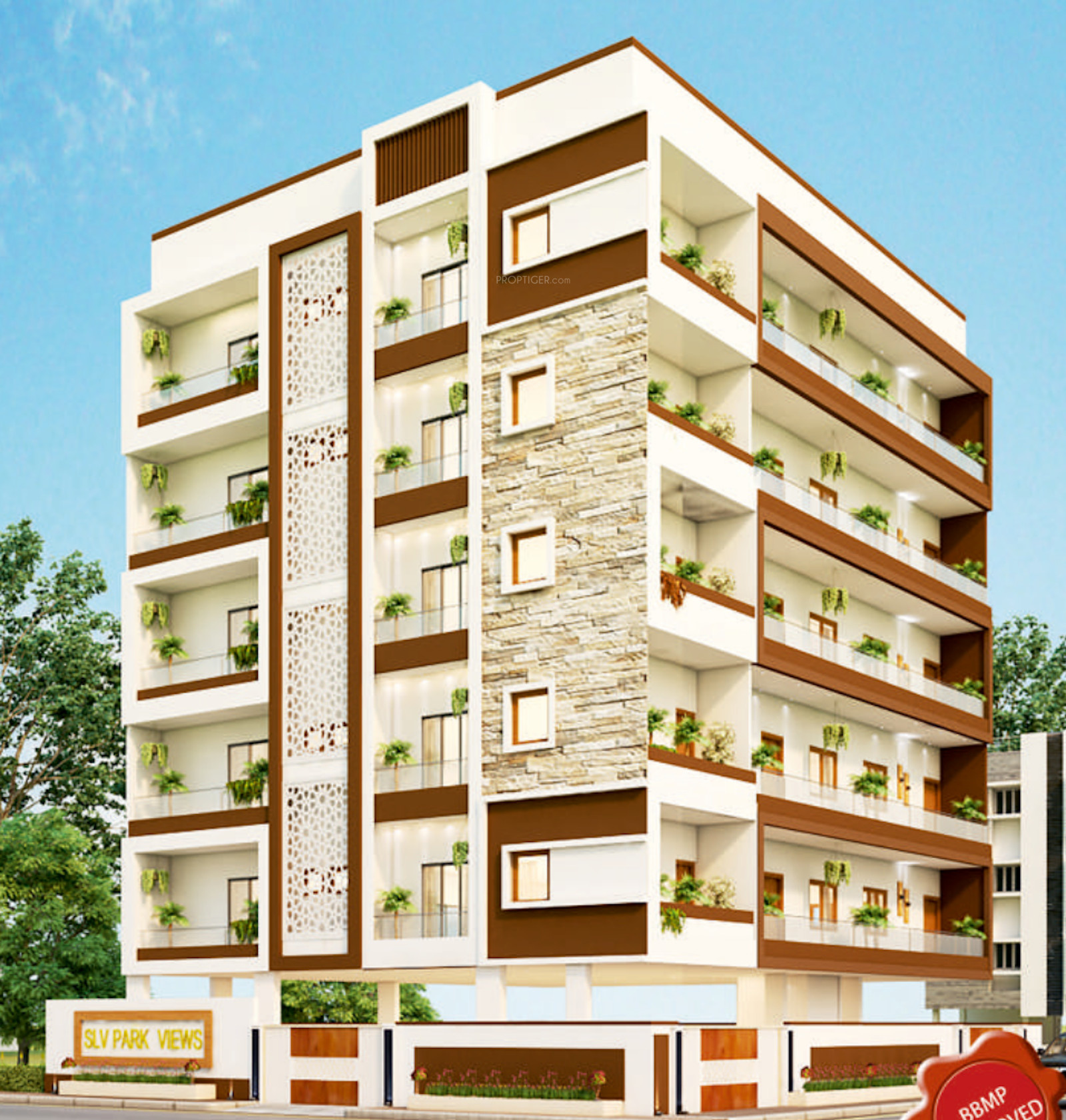 1500 sq ft 3 BHK 3T Apartment for Sale in SLV Constructions Bengaluru
