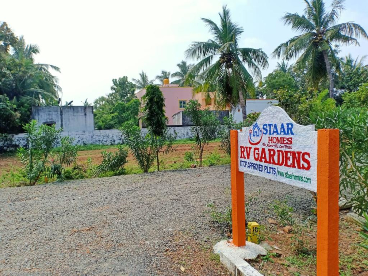 2185 sq ft Plot for Sale in Staar Homes RV Garden Kelambakkam Chennai