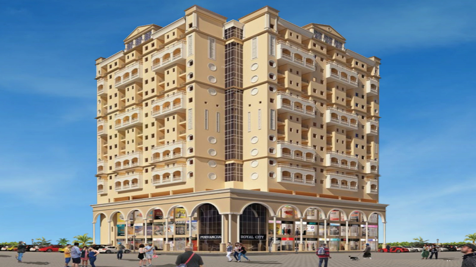 Purvanchal Royal Square in CHI 5, Greater Noida Price, Location Map