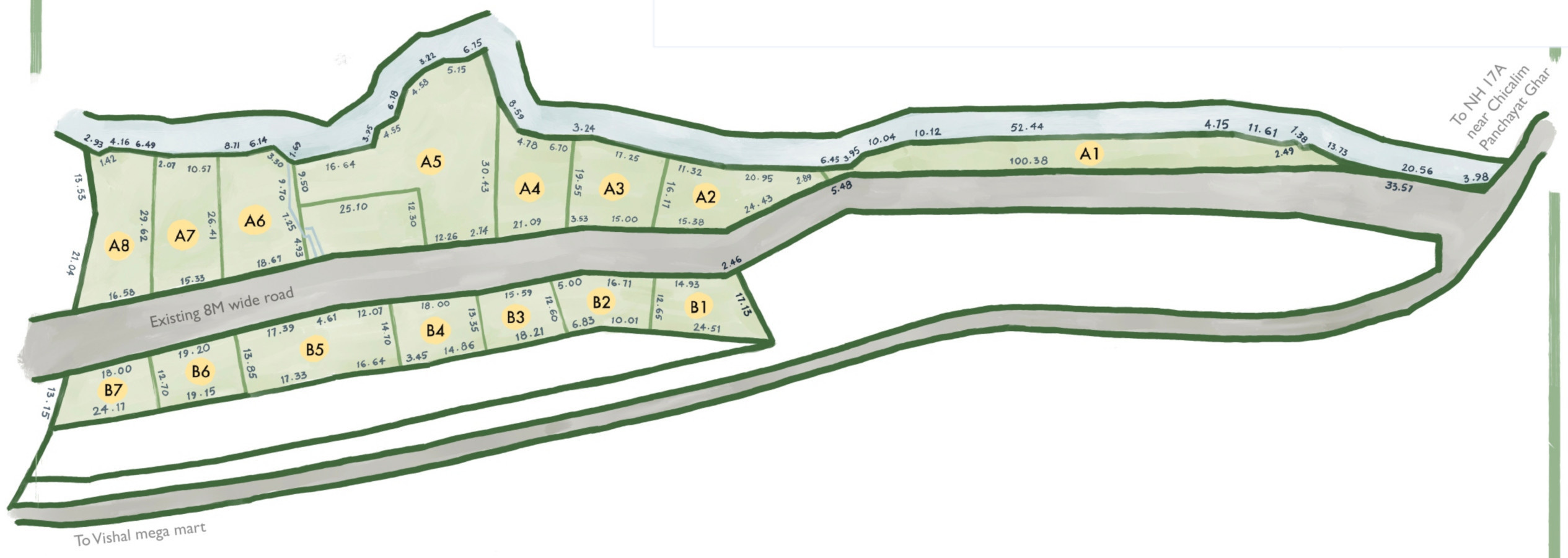 3692 sq ft Plot for Sale in Shantilal Shree Ram Infra Nirman Waddo
