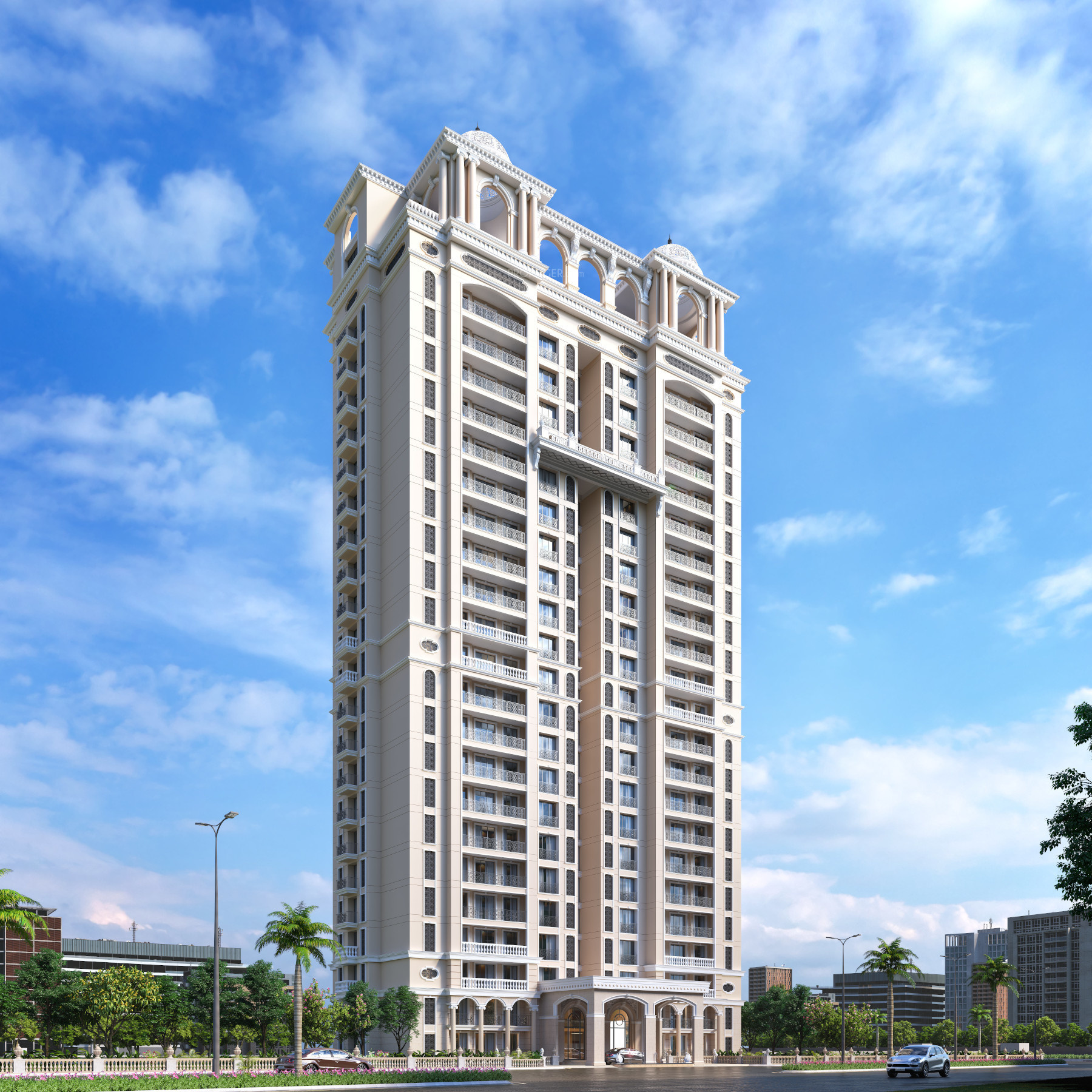 1233 sq ft 4 BHK 4T Apartment for Sale in Omaxe Limited The Legends