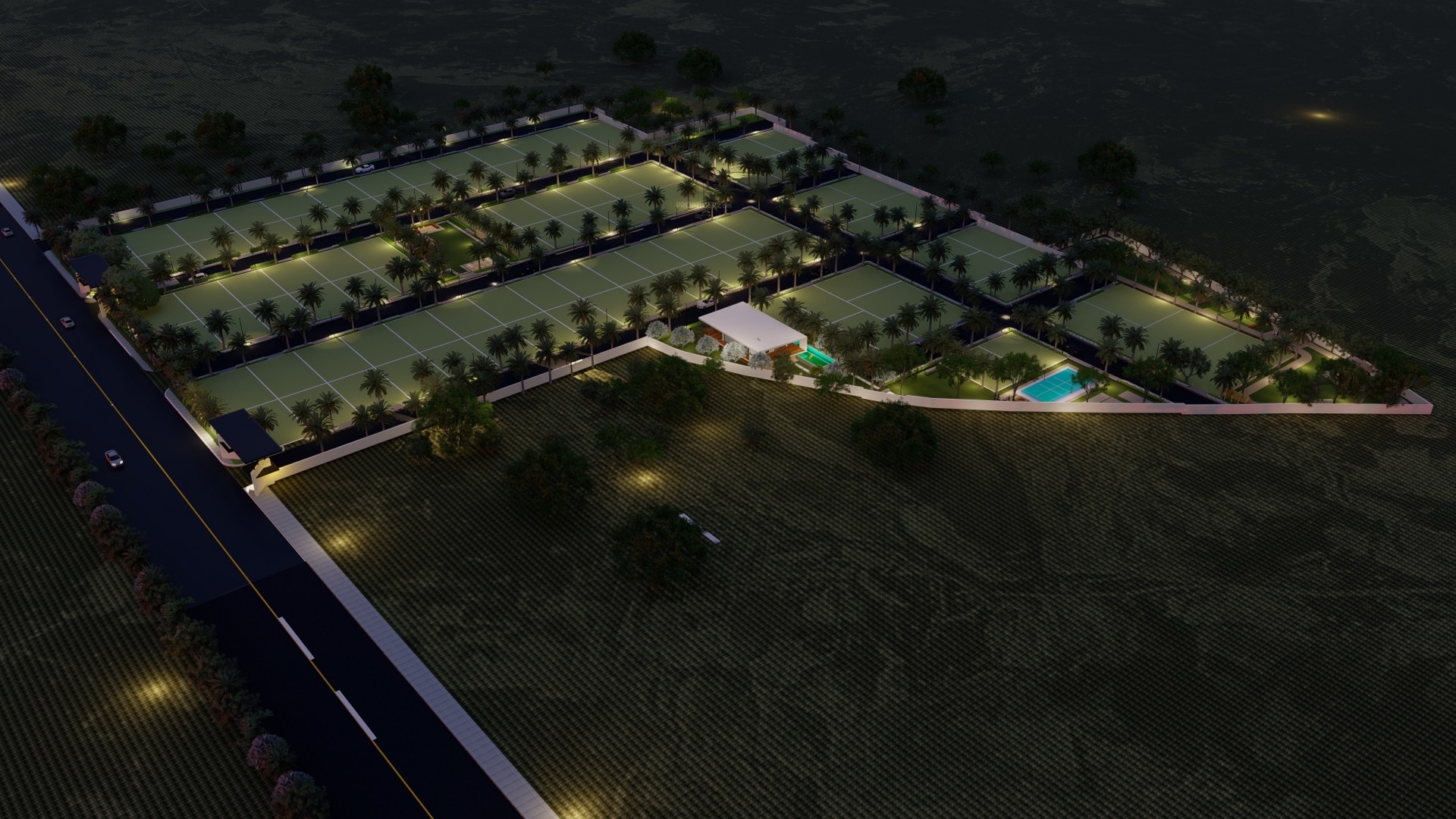 2160 sq ft Plot for Sale in Pudami Builders And Developers Palm Greens
