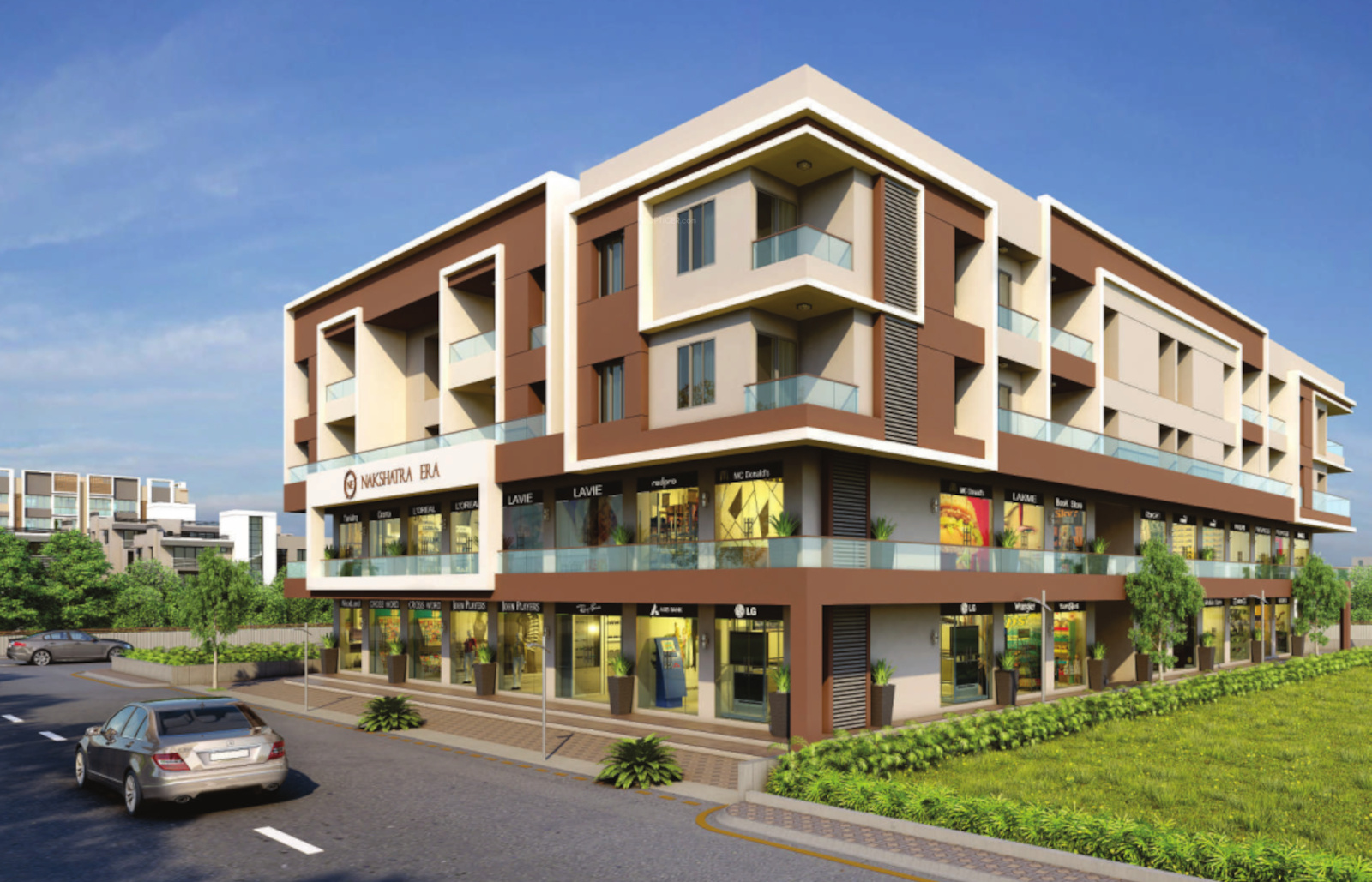 831 sq ft 3 BHK 3T Apartment for Sale in Nakshatra Developers Valsad