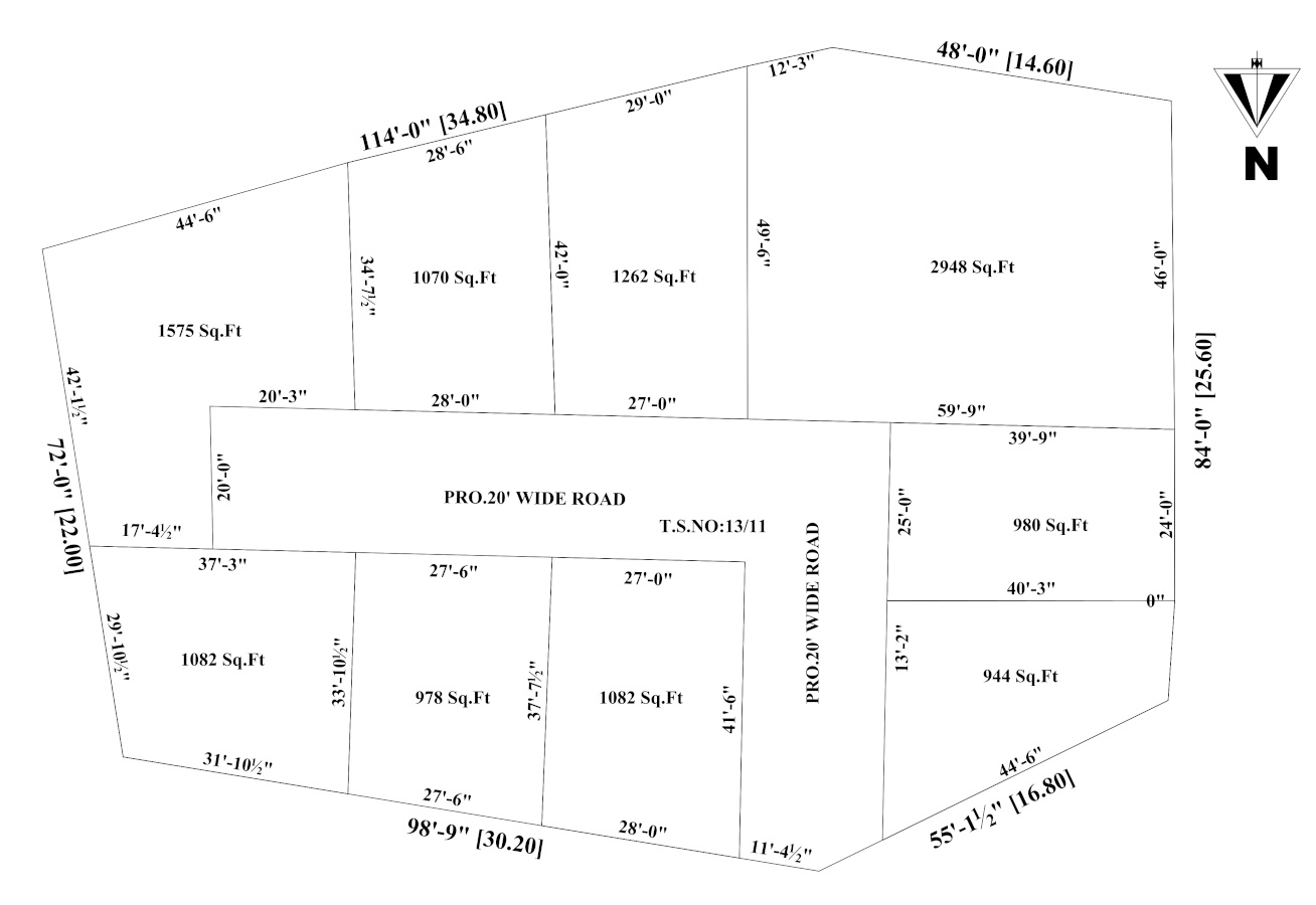1045 sq ft Plot for Sale in Sai Homes Sembakkam Plots Selaiyur Chennai