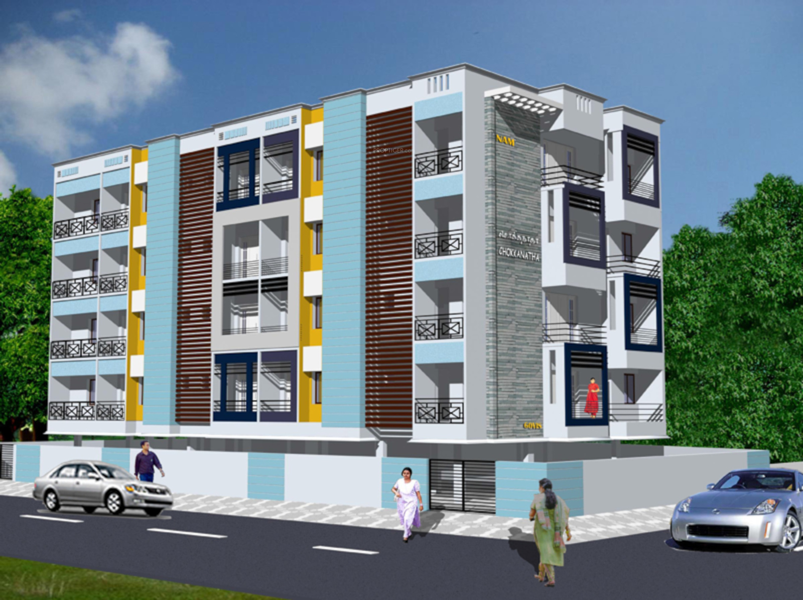1347 sq ft 3 BHK 3T Apartment for Sale in Govis Infra Chokkantha S S