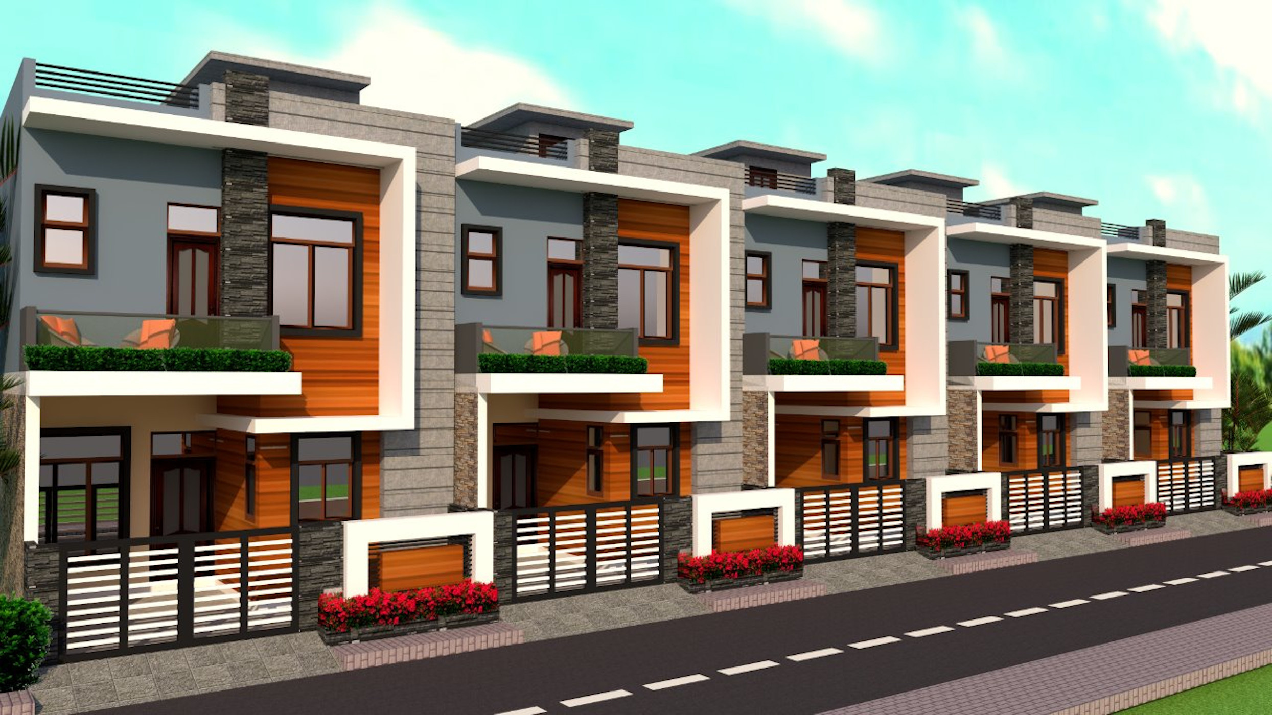 1500 sq ft 3 BHK 3T Villa for Sale in Kridha Developers Esates Aman