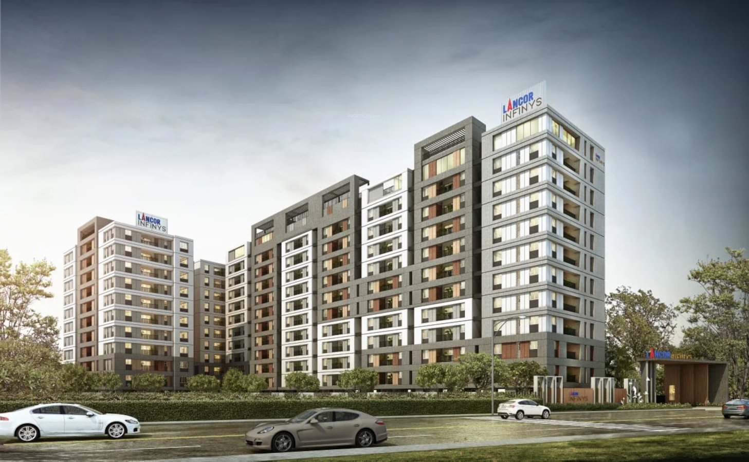 1020 sq ft 2 BHK 2T Apartment for Sale in Lancor Holdings Infinys
