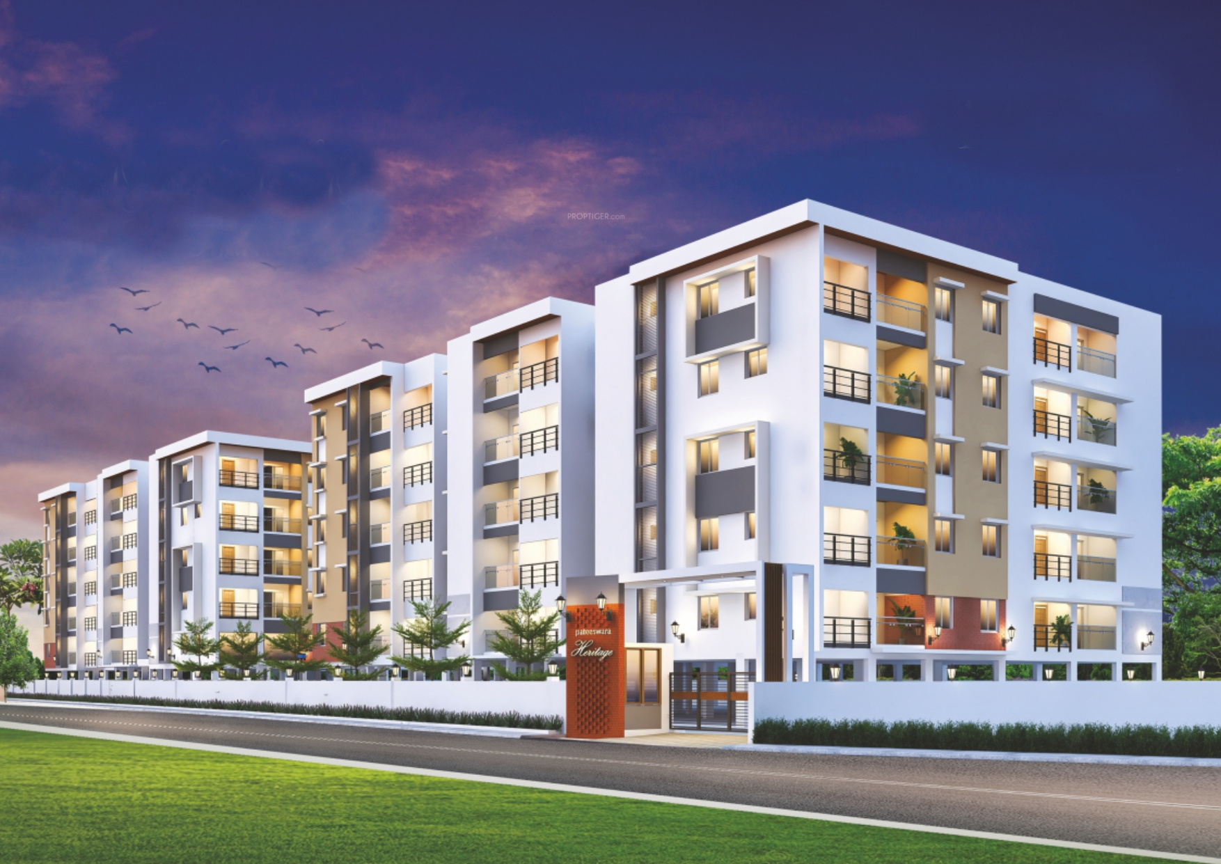 1110 sq ft 2 BHK 2T Apartment for Sale in Patteeswarar Developers