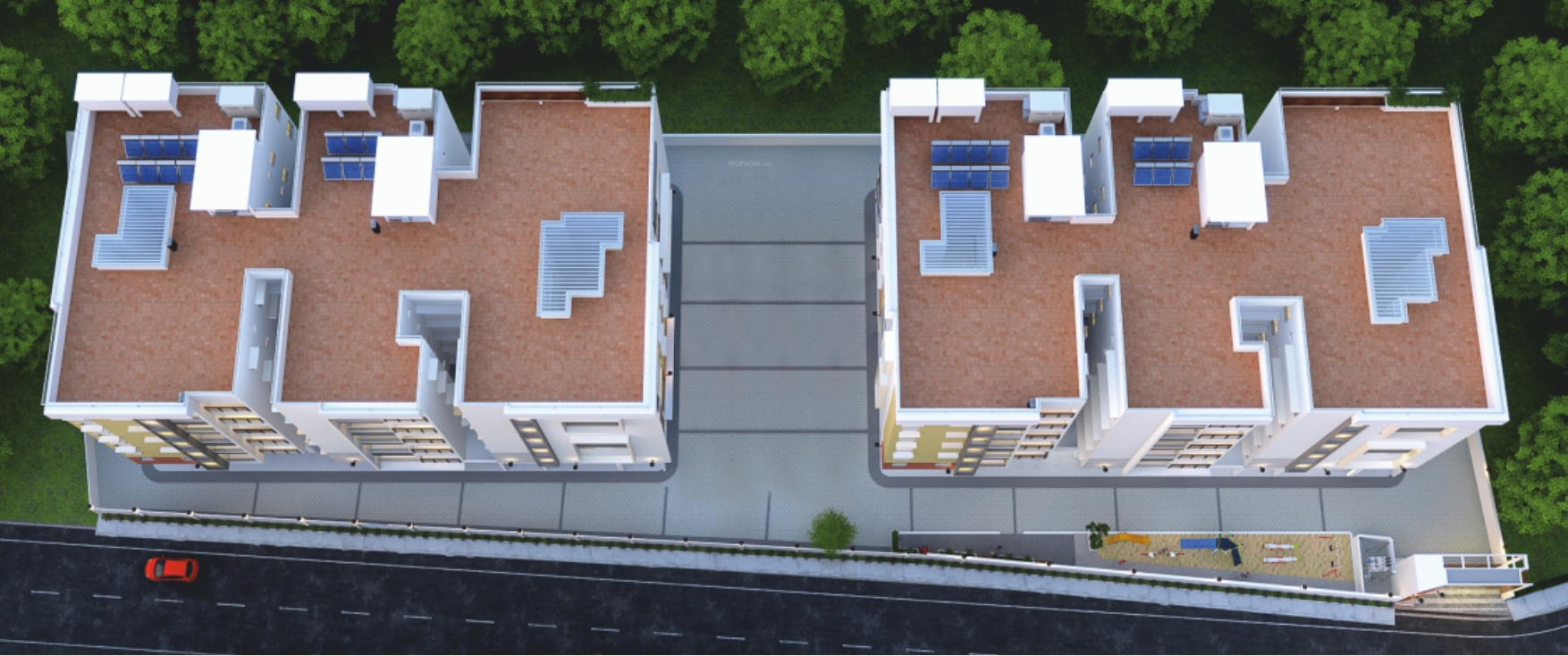 1110 sq ft 2 BHK 2T Apartment for Sale in Patteeswarar Developers