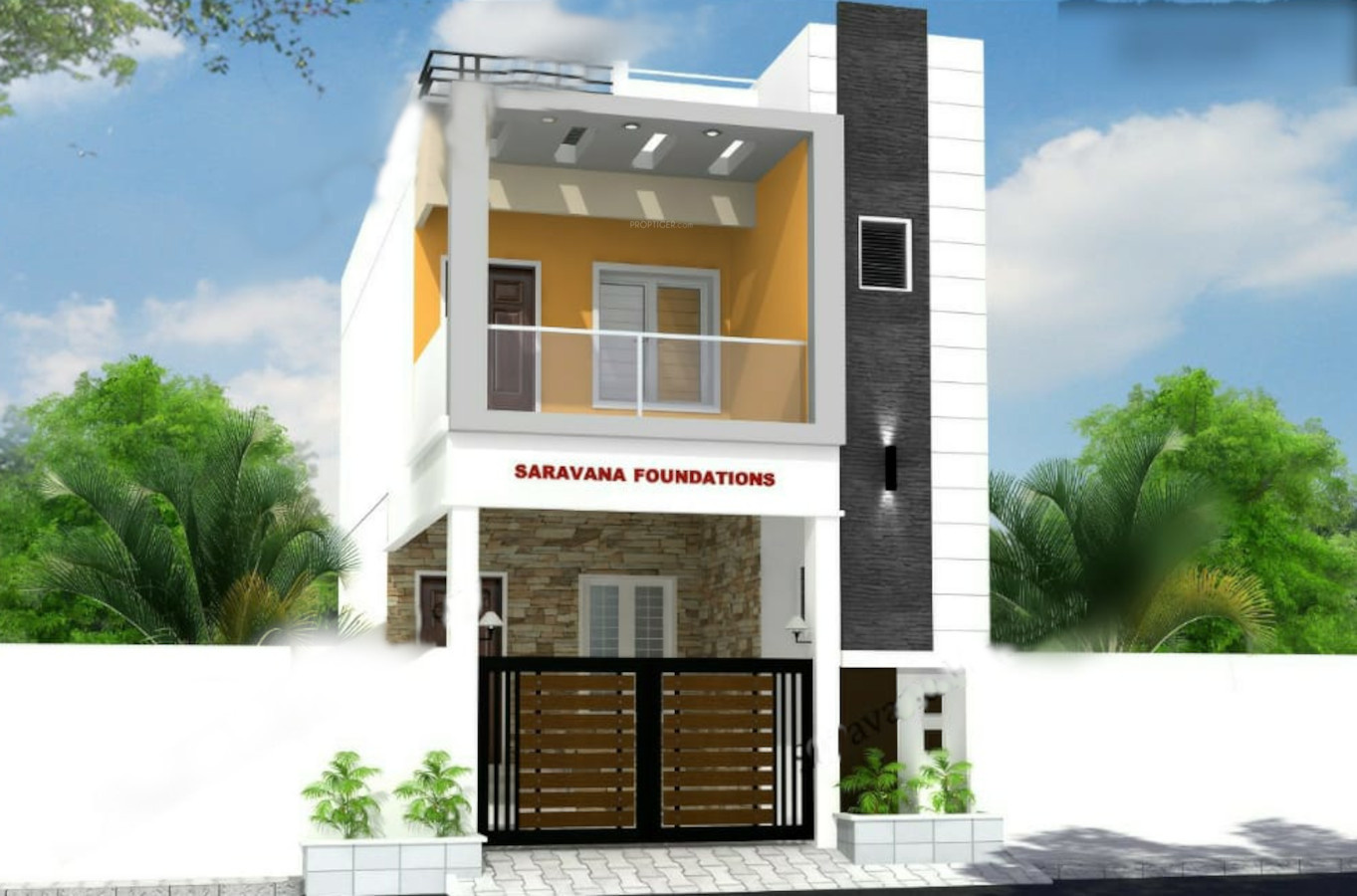 1070 sq ft 2 BHK 2T Villa for Sale in Saravana Foundations Chennai