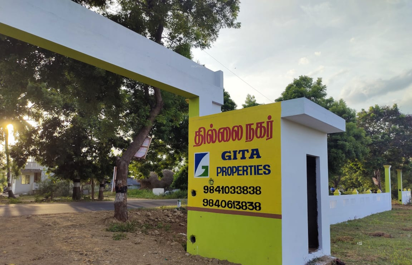 1368 sq ft Plot for Sale in Gita Properties Thillai Nagar Maduranthakam