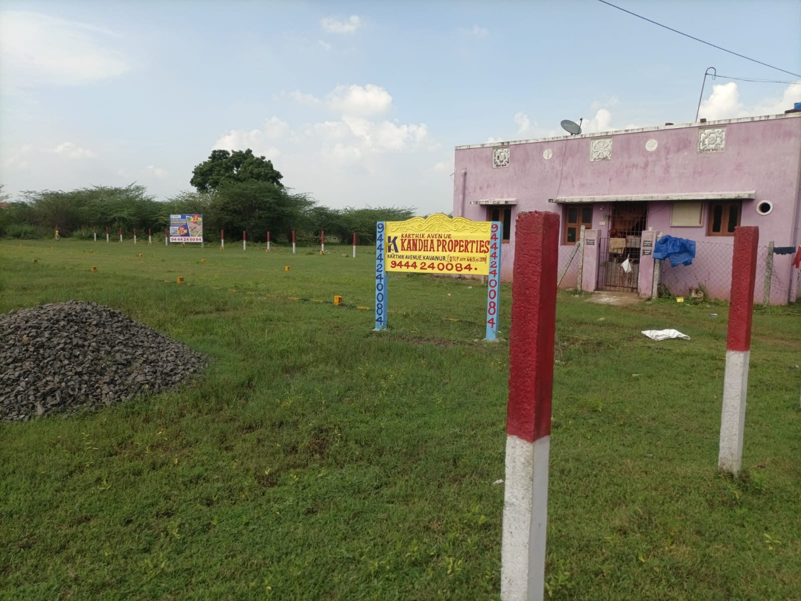 1259 sq ft Plot for Sale in Kandha Properties Karthik Avenue