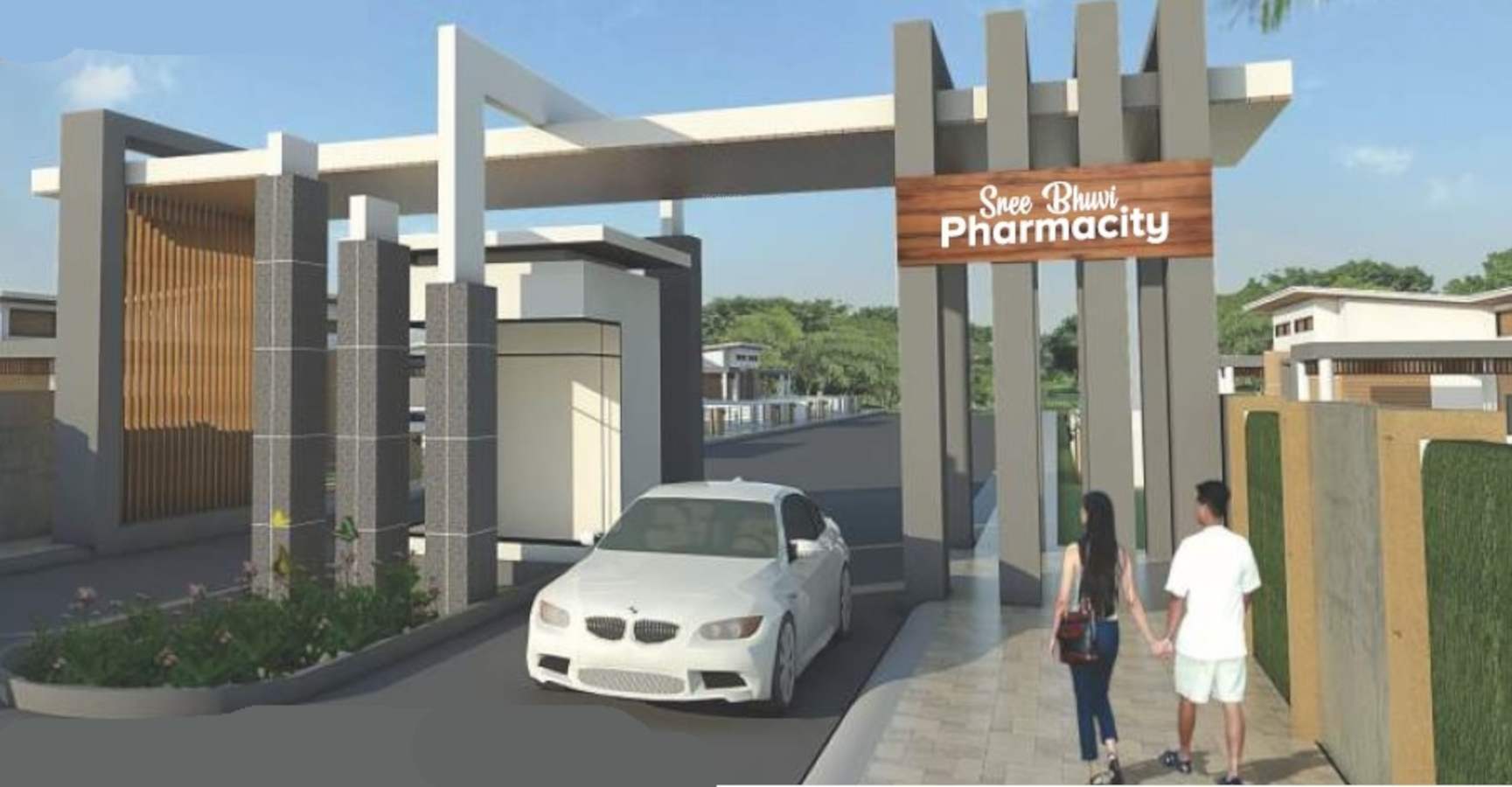 4500 sq ft Plot for Sale in Sree Bhuvi Developers Pharma City Yacharam