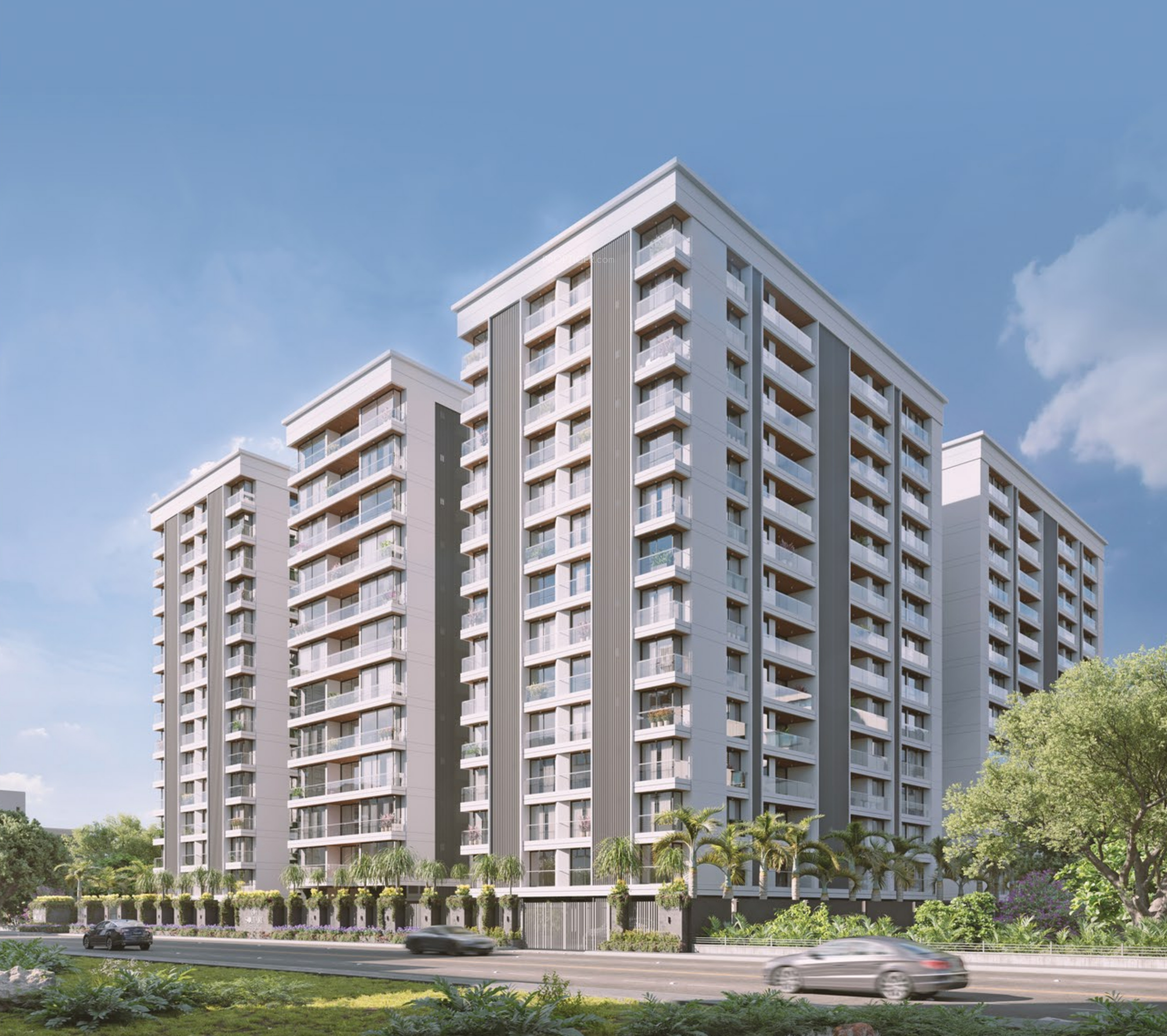 1137 sq ft 3 BHK 3T Apartment for Sale in Shreeji Homes Surat Om Solitaire Vesu Surat