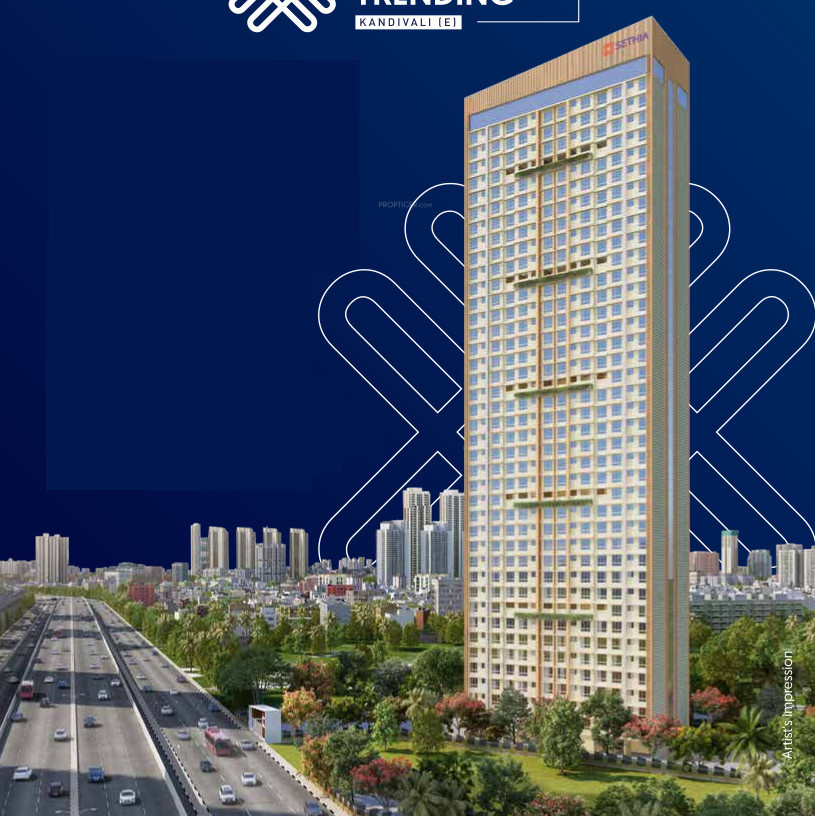 Sethia Pride Wing A in Kandivali East, Mumbai Price, Location Map