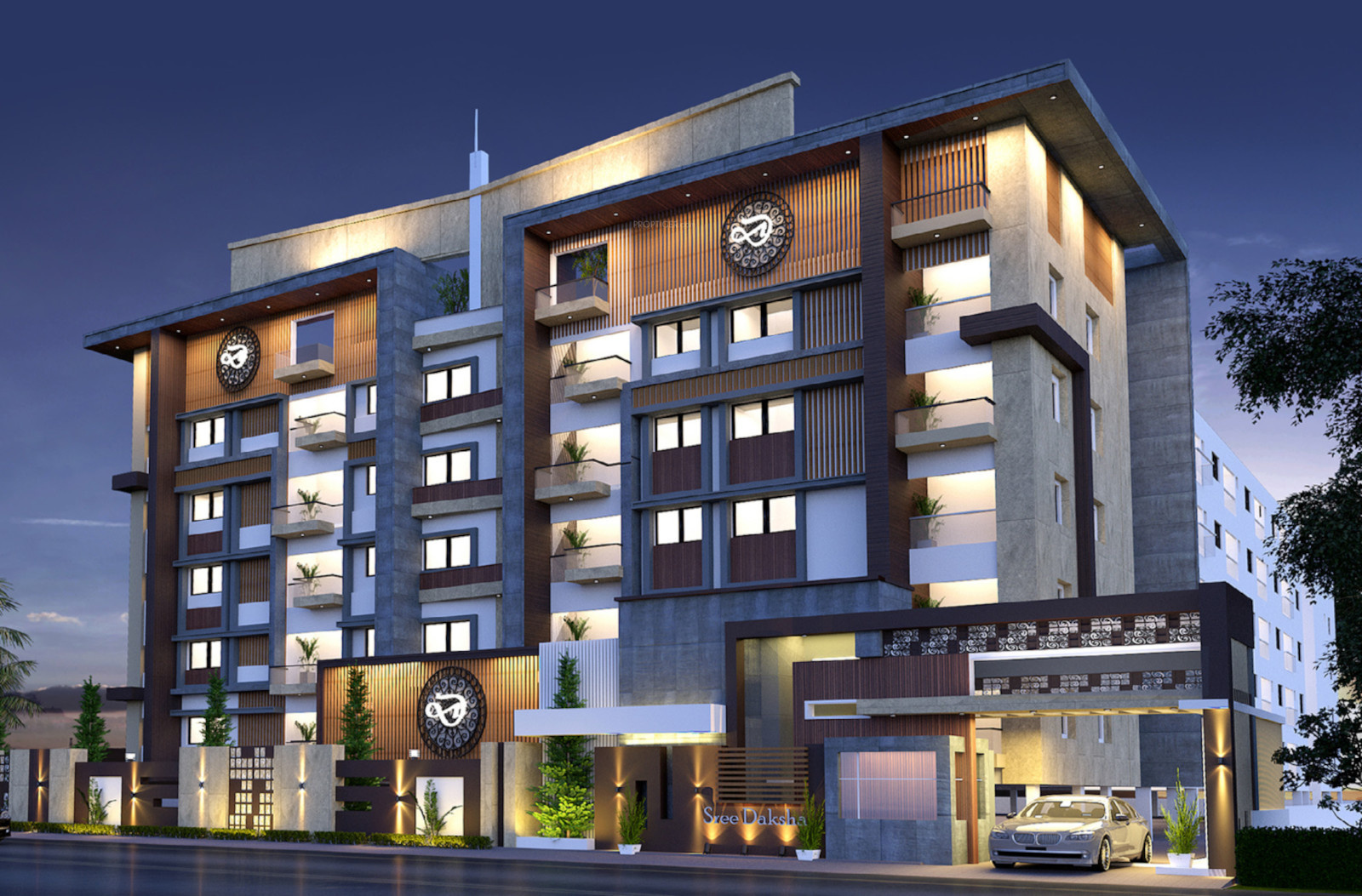 1744 sq ft 3 BHK 3T Apartment for Sale in Sree Daksha Property Developers India Pvt Ltd Maghil