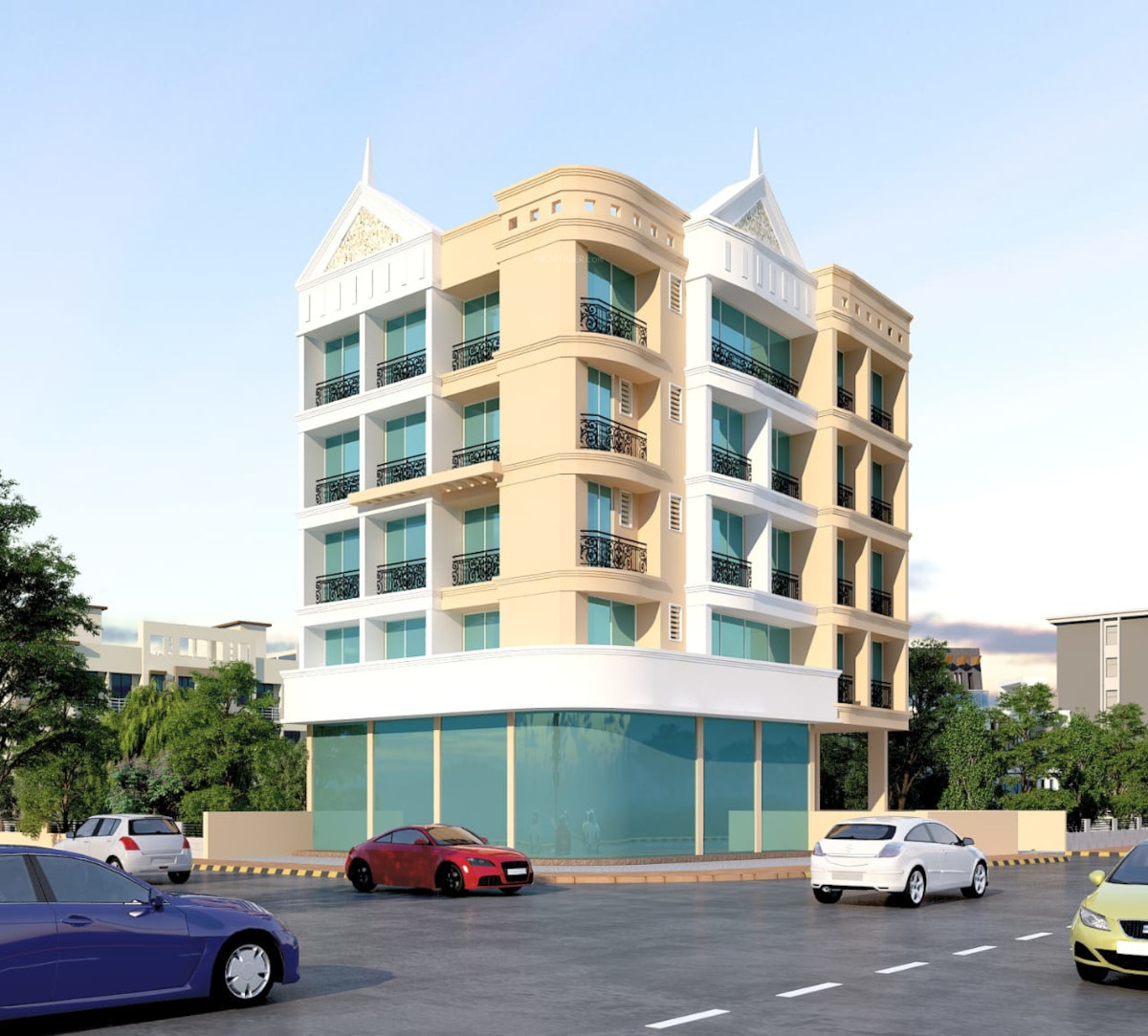 249 sq ft 1 BHK 1T Apartment for Sale in N V Group Goodwill Corner Ulwe