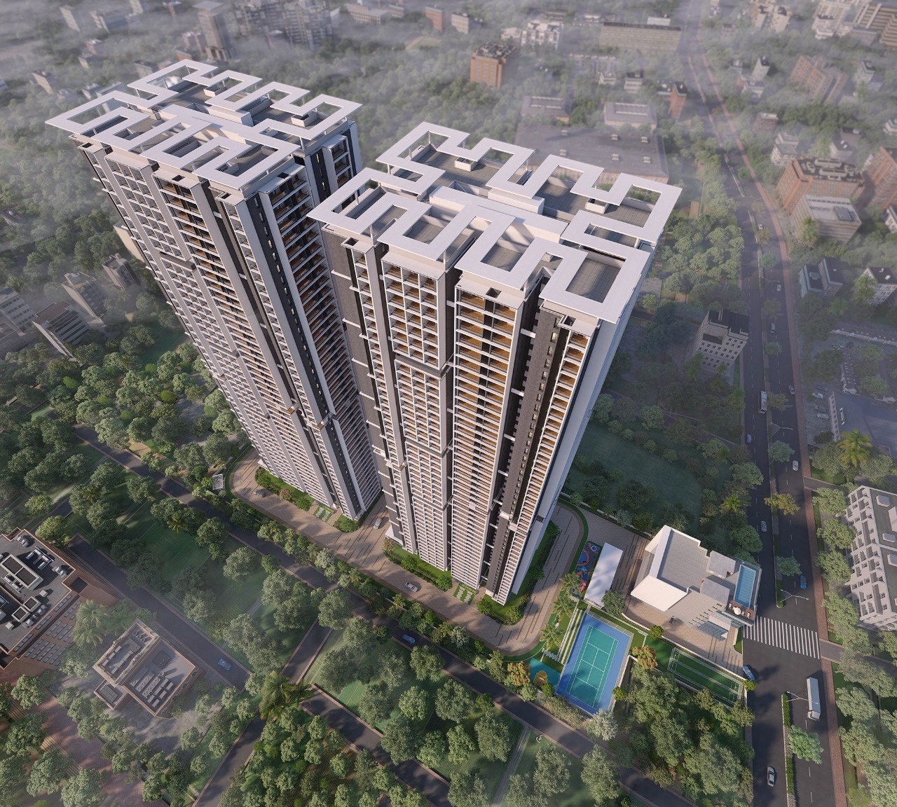 Candeur Twins in Miyapur, Hyderabad Price, Location Map, Floor Plan