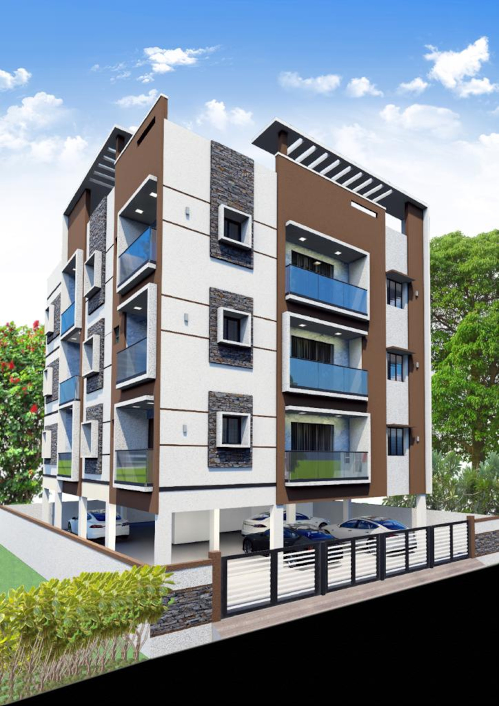 2400 sq ft 4 BHK 4T Apartment for Sale in Zenford Infra Homes Kolathur Chennai